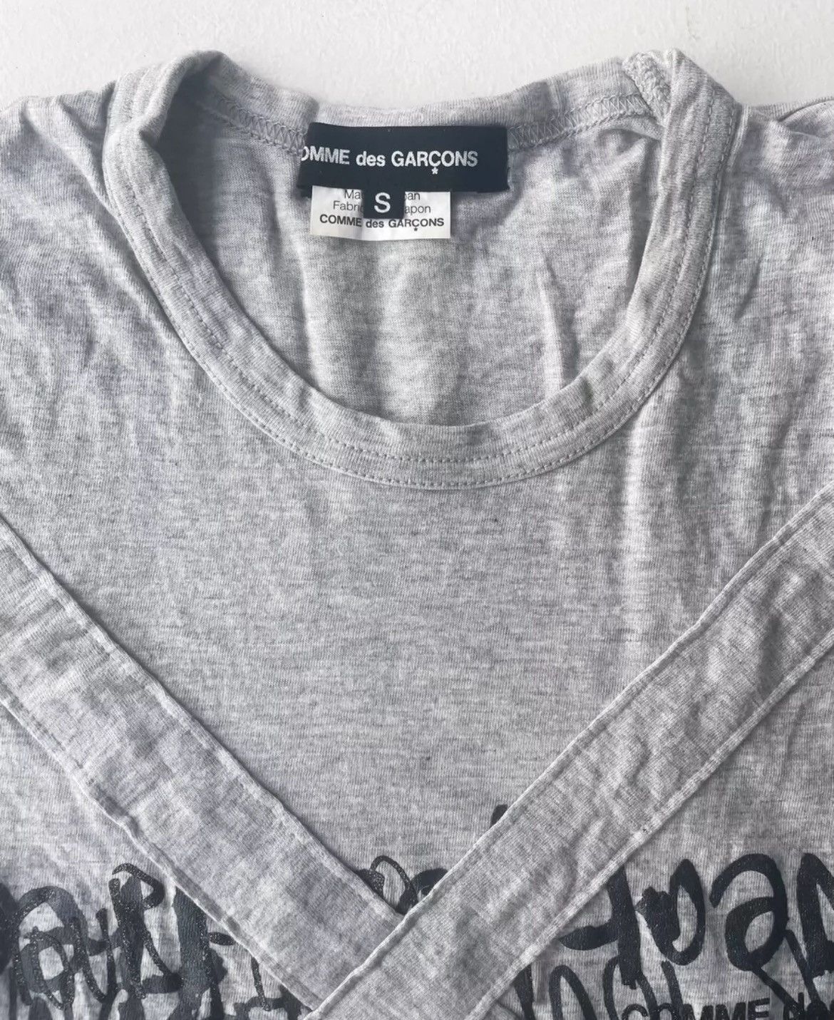 Comme des Garcons Comme Des Garcons fork slogan free tshirt - DMC Size US S / EU 44-46 / 1 - 3 Thumbnail