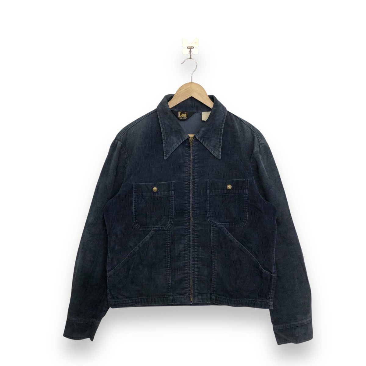 Lee LEE 70s USA made Corduroy Workerwear Jacket Size US S / EU 44-46 / 1 - 1 Thumbnail