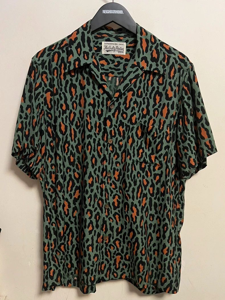 Wacko Maria WACKO MARIA Leopard print short-sleeve shirt coconut shell Size US M / EU 48-50 / 2 - 2 Thumbnail