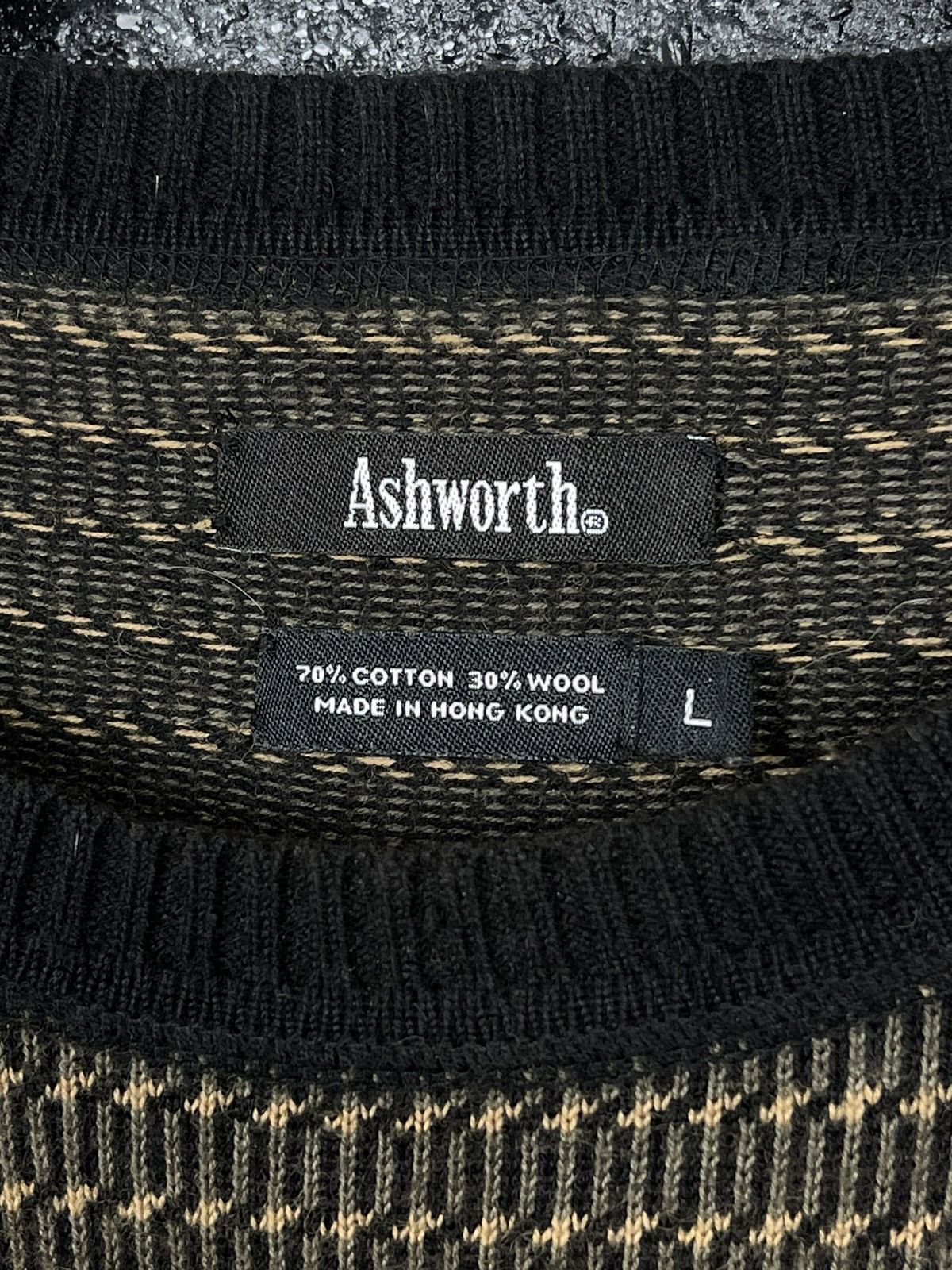 Ashworth × Designer Ashworth Wool Sweater Men’s Size L Size US L / EU 52-54 / 3 - 8 Thumbnail