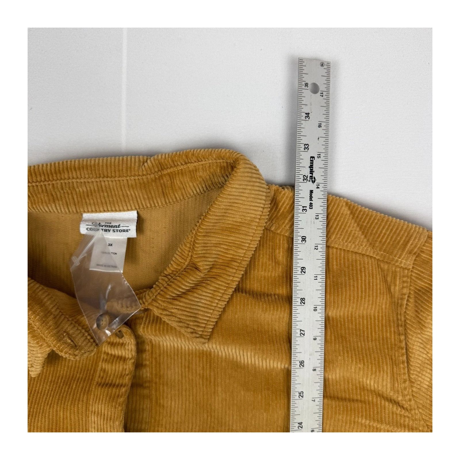 The North Face The Vermont Country Store Tan Button Down Corduroy Shacket S Size US M / EU 48-50 / 2 - 2 Thumbnail