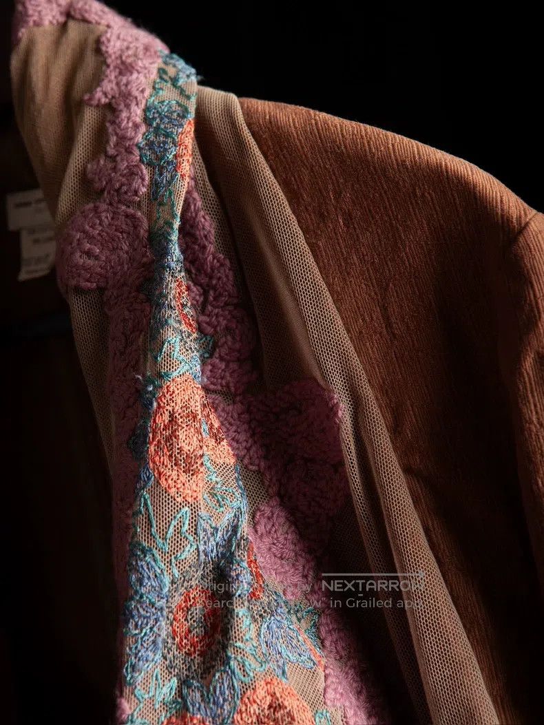 Dries Van Noten Dries Van Noten Heavy Embroidery Overcoat Size M / US 6-8 / IT 42-44 - 3 Thumbnail