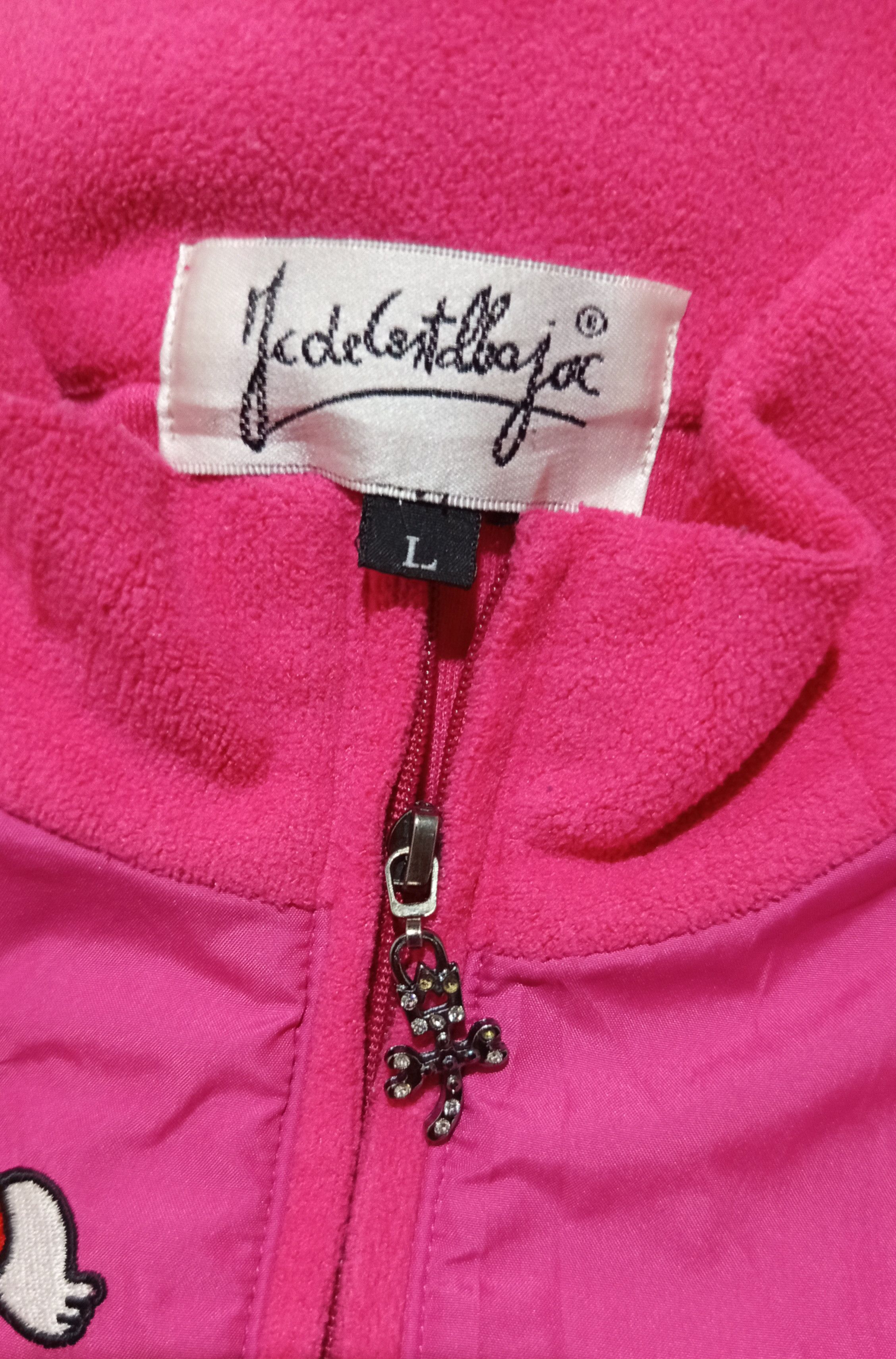 Jean Charles De Castelbajac Jean Charles De Castelbajac Sport Pink Fleece Jacket Size XS / US 0-2 / IT 36-38 - 4 Thumbnail