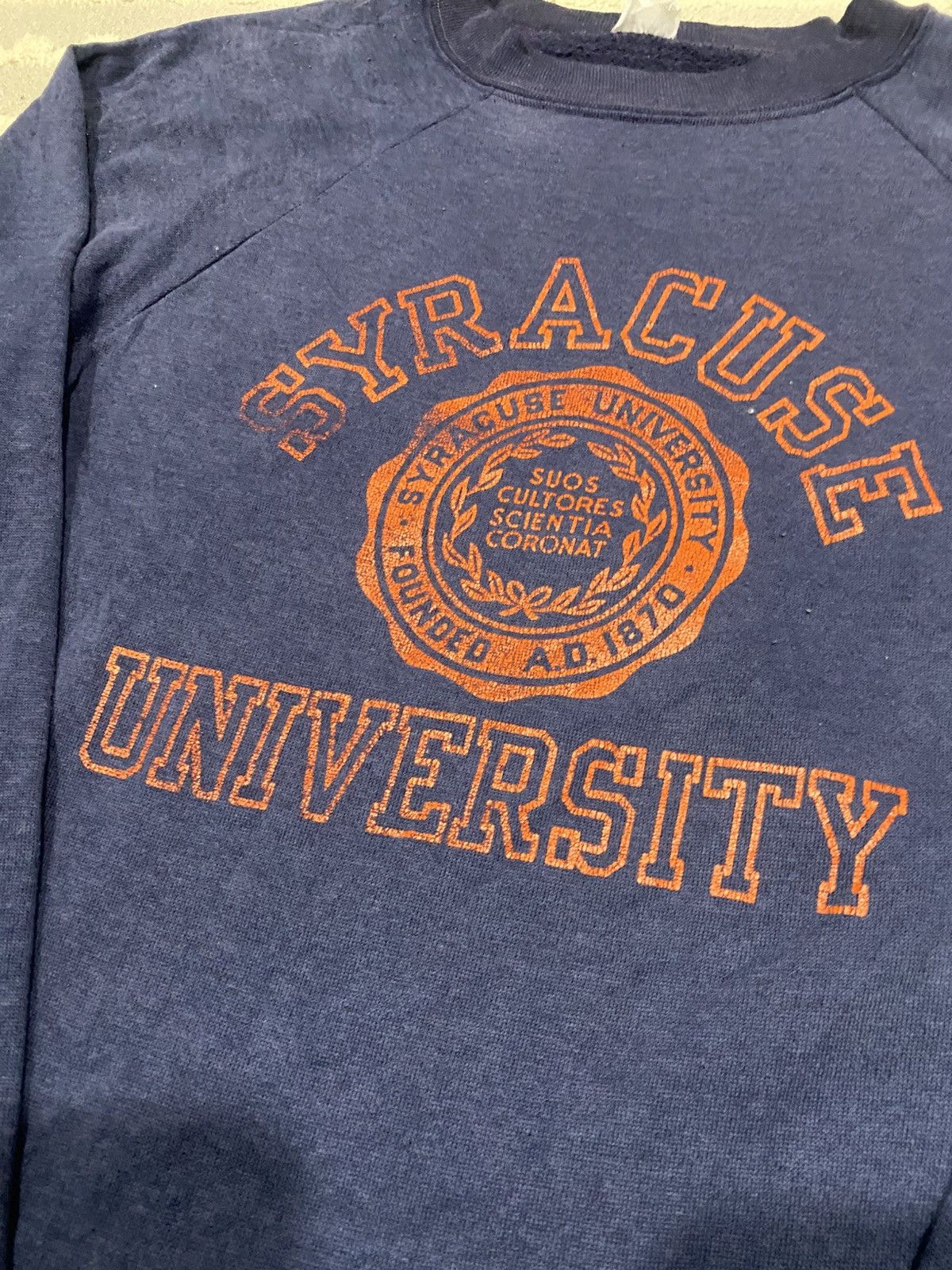 Vintage Vintage Syracuse University Sweatshirt Size US M / EU 48-50 / 2 - 2 Thumbnail