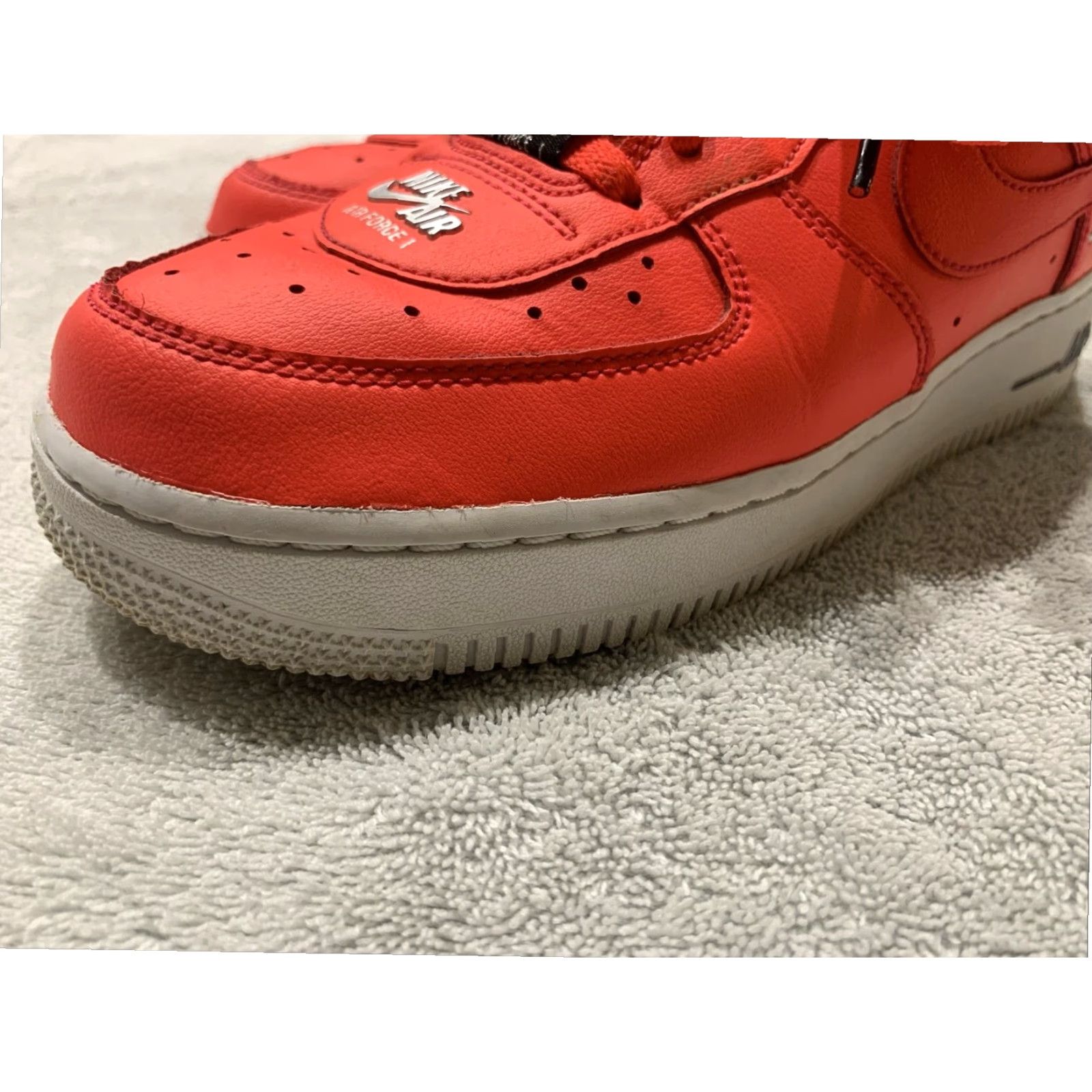Nike Nike Air Force 1 '07 LV8 Red Men's Size 6.5 Basketball Sneaker Size US 7 / EU 40 - 7 Thumbnail