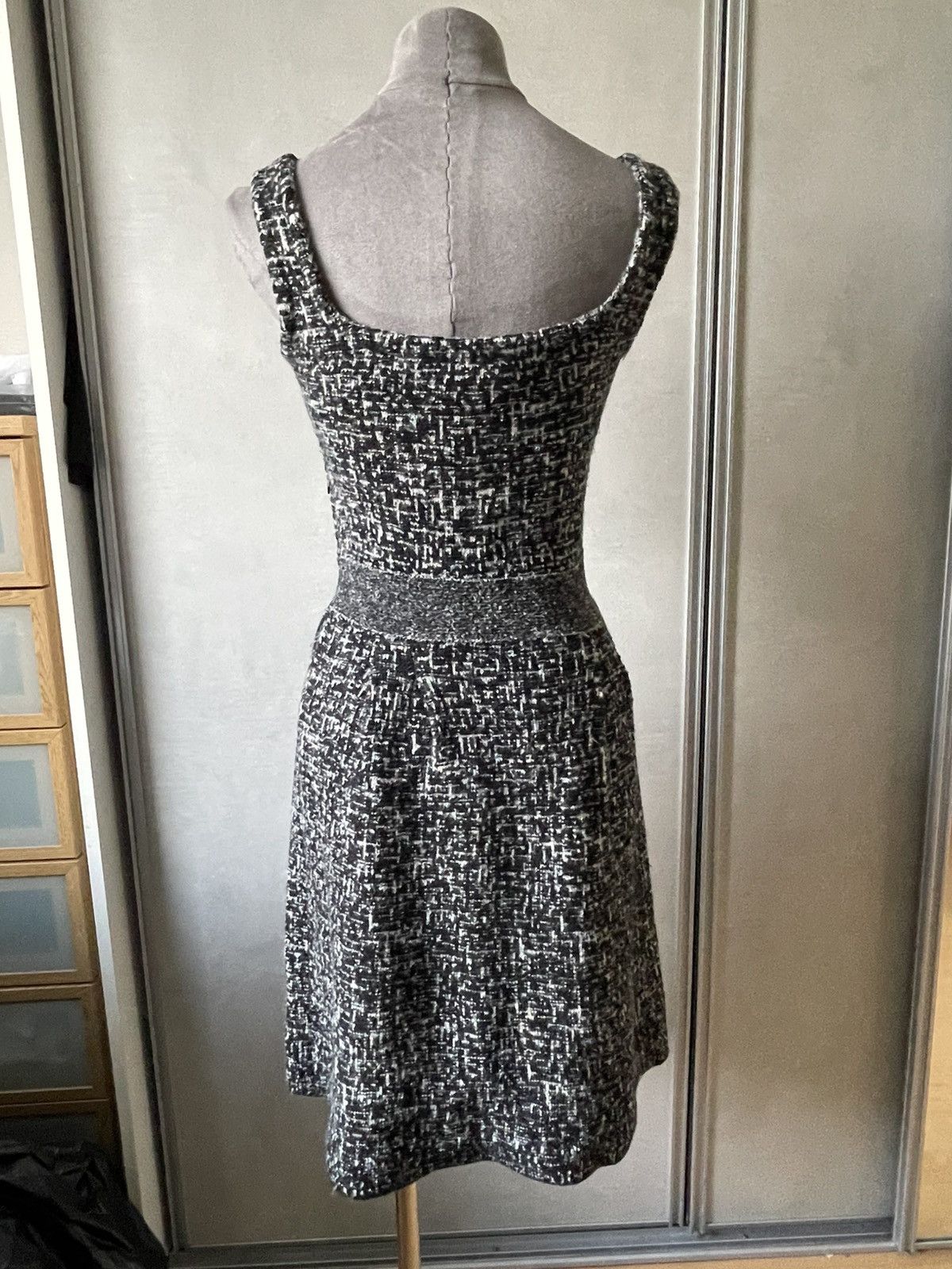 Dior CHRISTIAN DIOR DRESS AND VEST COAT TWEED SET Size S / US 4 / IT 40 - 9 Thumbnail
