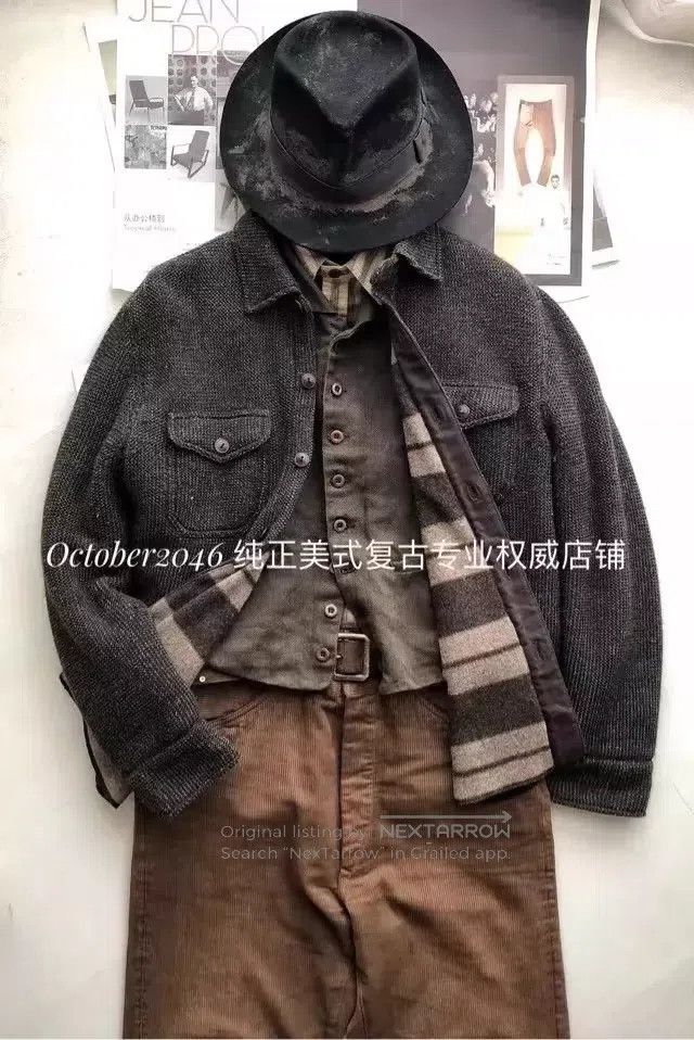 RRL Ralph Lauren RRL Ralph Lauren Old wool shirt jacket Size US M / EU 48-50 / 2 - 9 Thumbnail