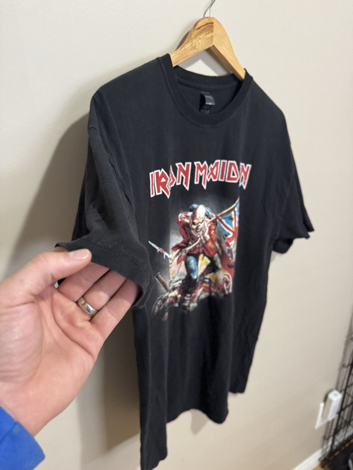 Iron Maiden 2000’s Iron Maiden The Trooper T-shirt Size US XL / EU 56 / 4 - 4 Thumbnail
