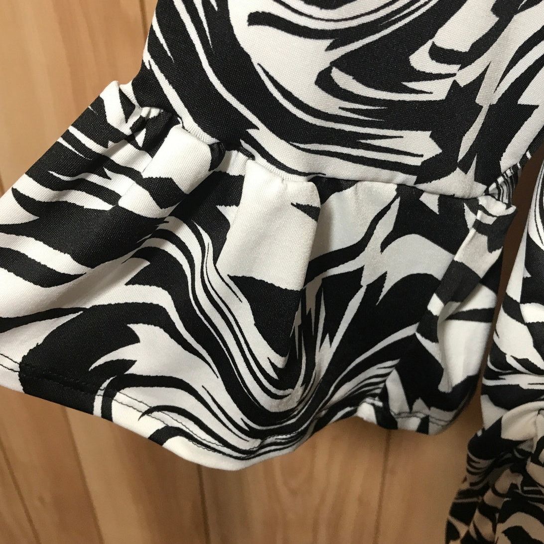 Other Kristin Nicole Swirl Round Neck 3/4 Sleeve Blouse 3X Size 3XL / US 20-22 - 6 Thumbnail