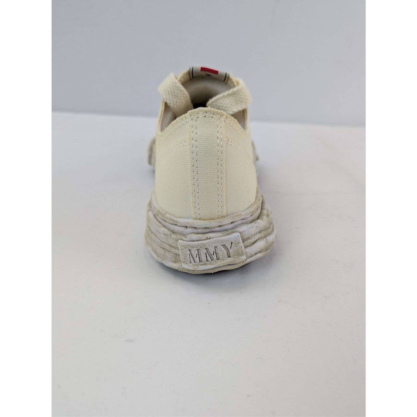 Maison MIHARA YASUHIRO o1rshd1 Peterson 23 OG Sole Canvas Low-Top Sneaker in White Size US 8 / EU 41 - 16 Thumbnail