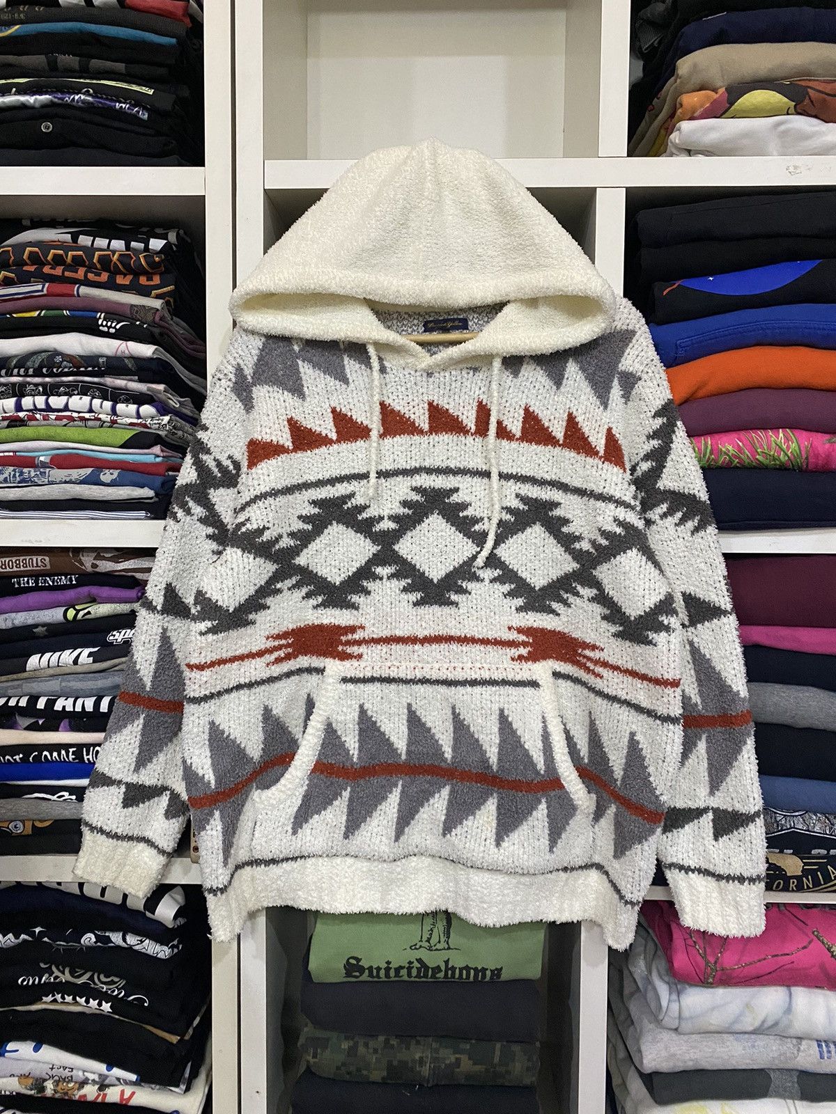 Japanese Brand Purple & Yellow Fleece Hoodie Size US M / EU 48-50 / 2 - 1 Thumbnail