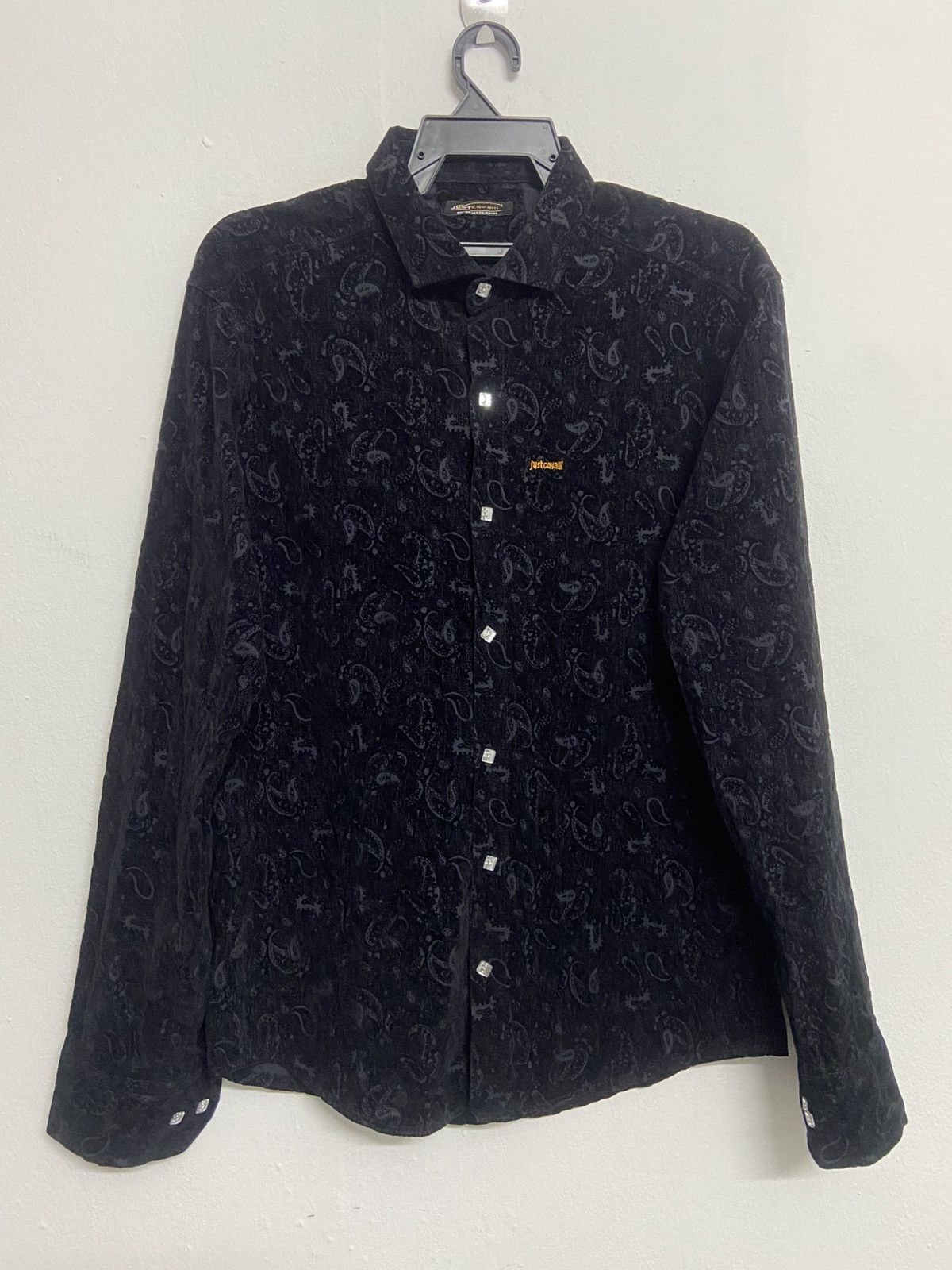 Just Cavalli Just Cavalli Mens Button Up Shirt Size US M / EU 48-50 / 2 - 1 Thumbnail