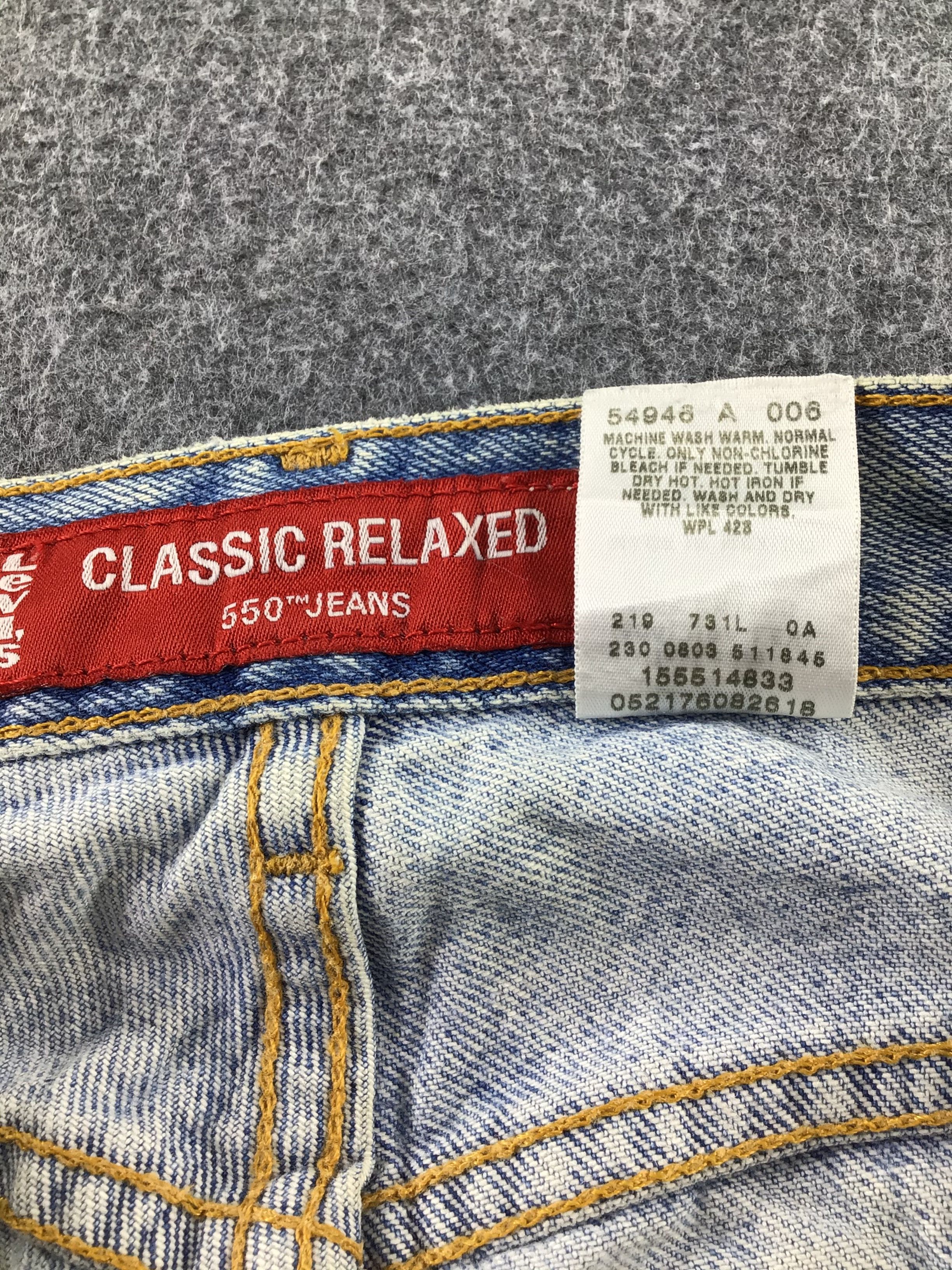 Levi's Vintage Levis 550 Jeans-J724 Size US 32 / EU 48 - 10 Thumbnail