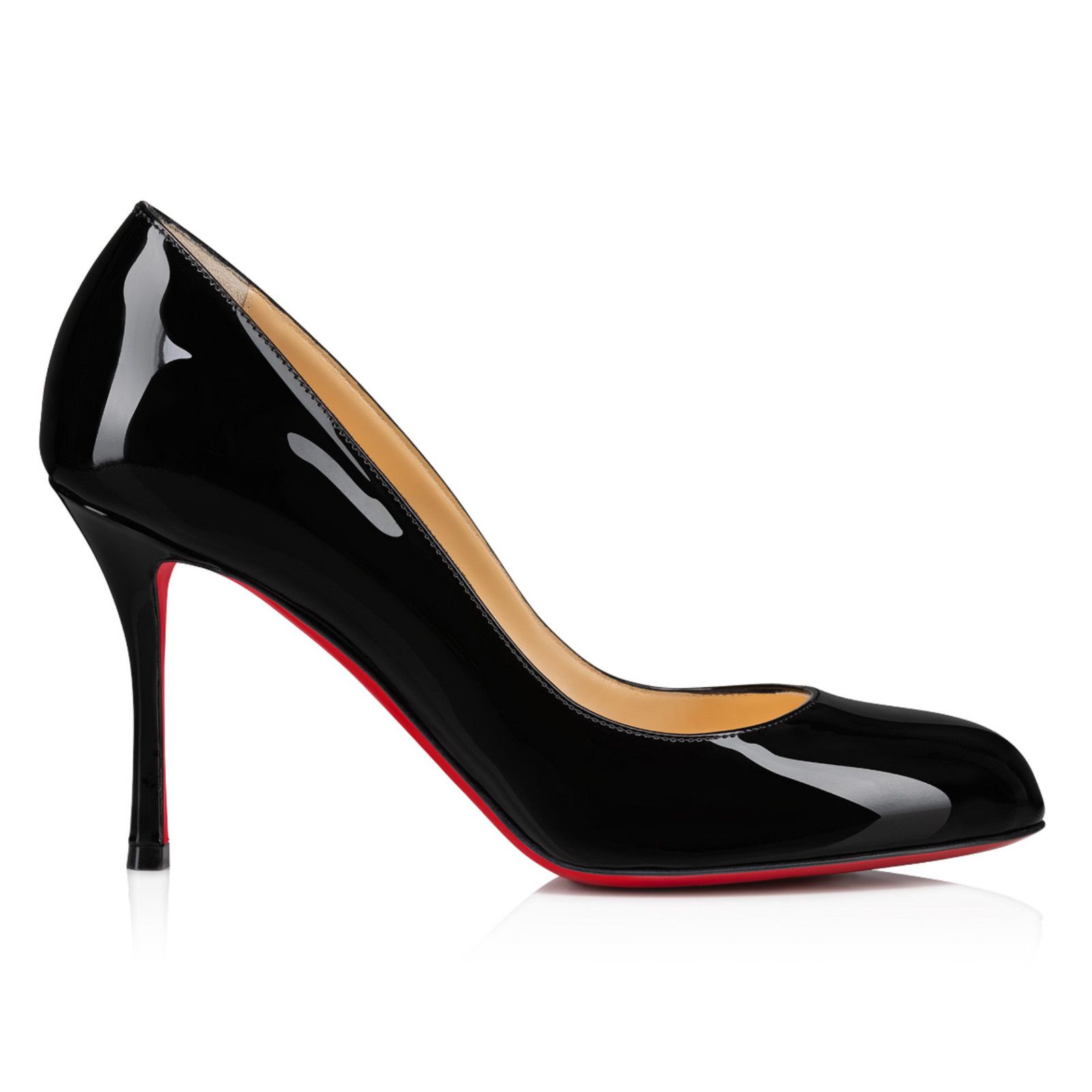 Christian Louboutin Christian Louboutin Dolly Pump 85 Black Patent Leather Size US 6 / IT 36 - 3 Thumbnail