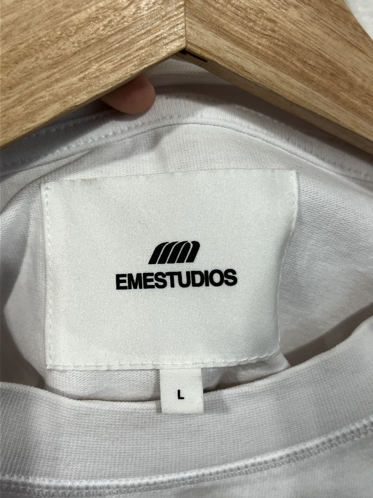 Other Eme Studios L/S Stick Pearl Oversized Tee Size US L / EU 52-54 / 3 - 3 Thumbnail