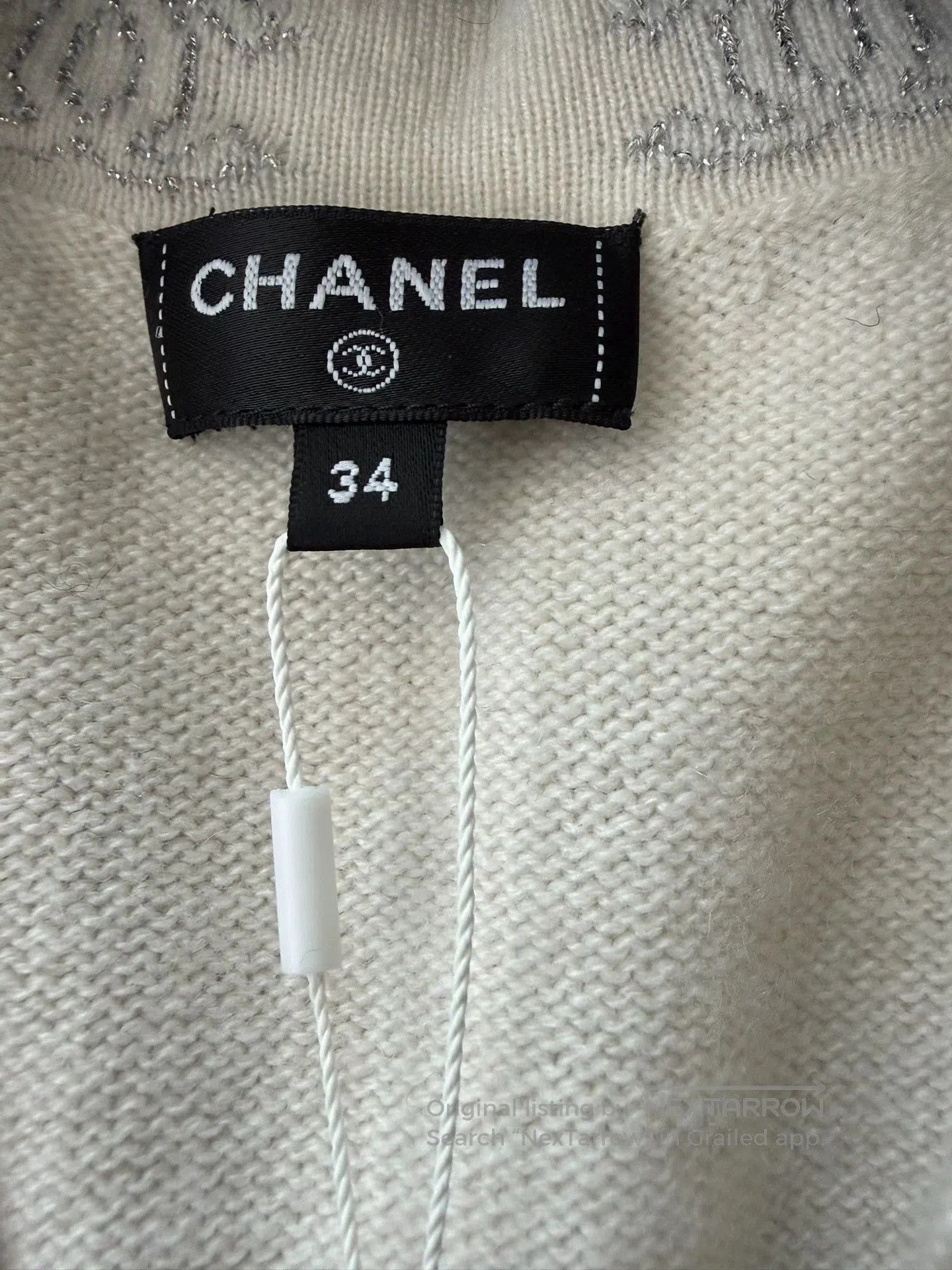 Chanel Chanel Camellia Button Knit Vest. Size US XS / EU 42 / 0 - 6 Thumbnail
