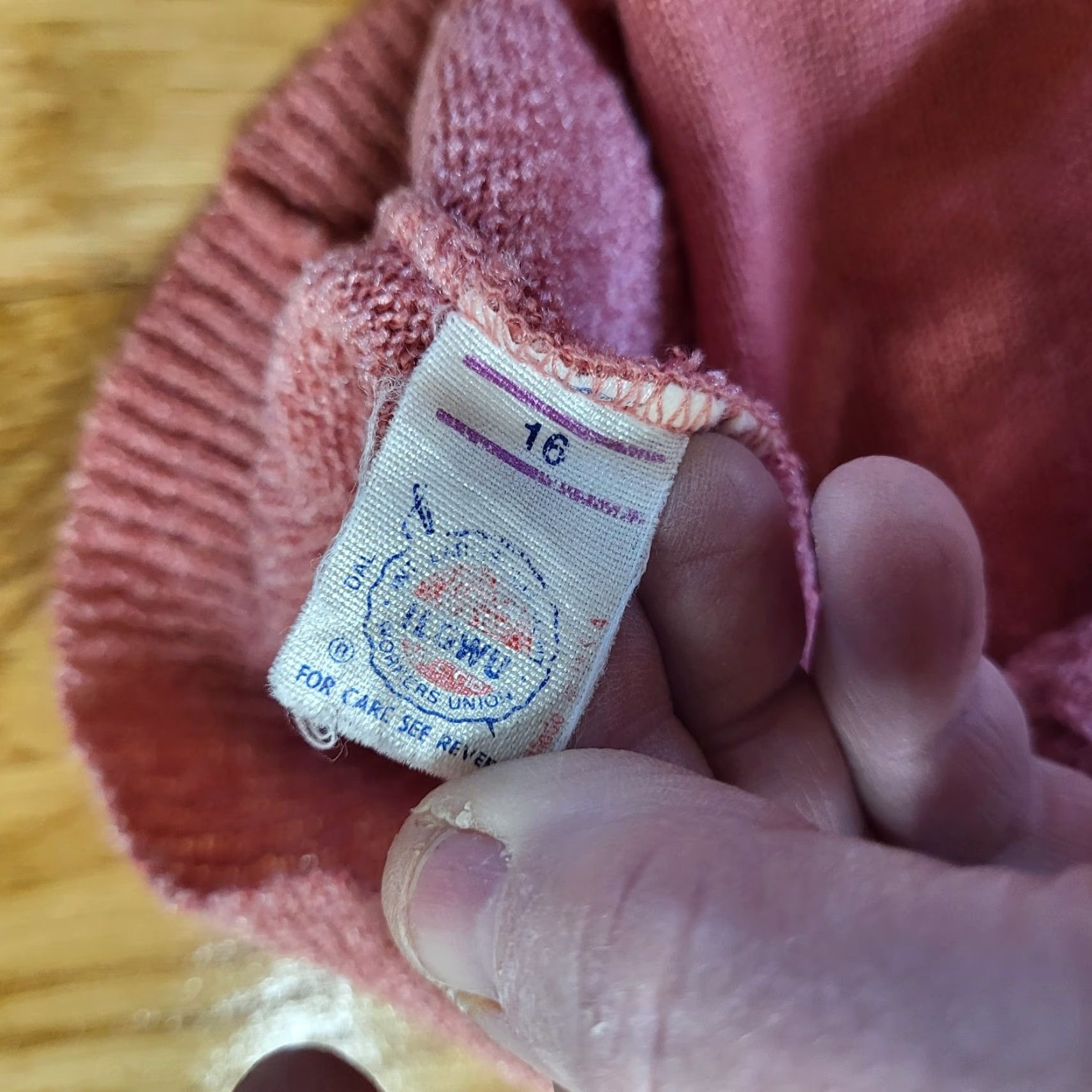 Vintage VINTAGE Dalton Shirt & Matching Cardigan Sweater Womens Sz 16 Salmon Union USA Shirt Cardigan Set Size XXL / US 16-18 / IT 52-54 - 5 Thumbnail