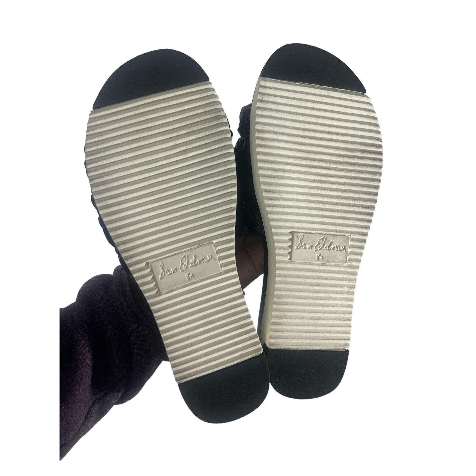 Sam Edelman Sam Edelman Slides Sandals Ainslie Womens Size 8.5 Black Size US 8.5 / IT 38.5 - 4 Thumbnail