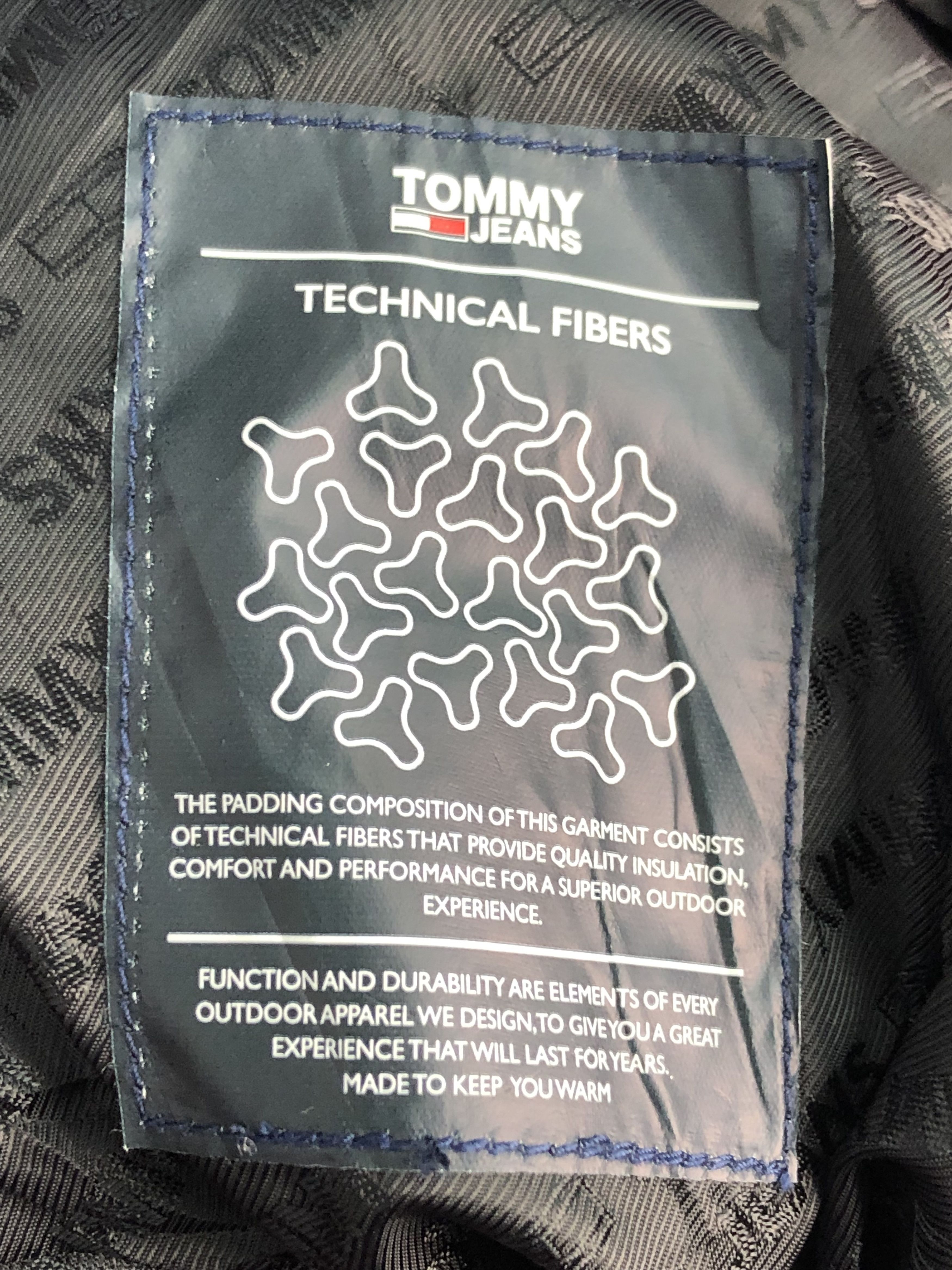 Tommy Hilfiger Vintage Tommy Jeans Puffer Down Jacket Multicolour J0107 Size US S / EU 44-46 / 1 - 5 Thumbnail
