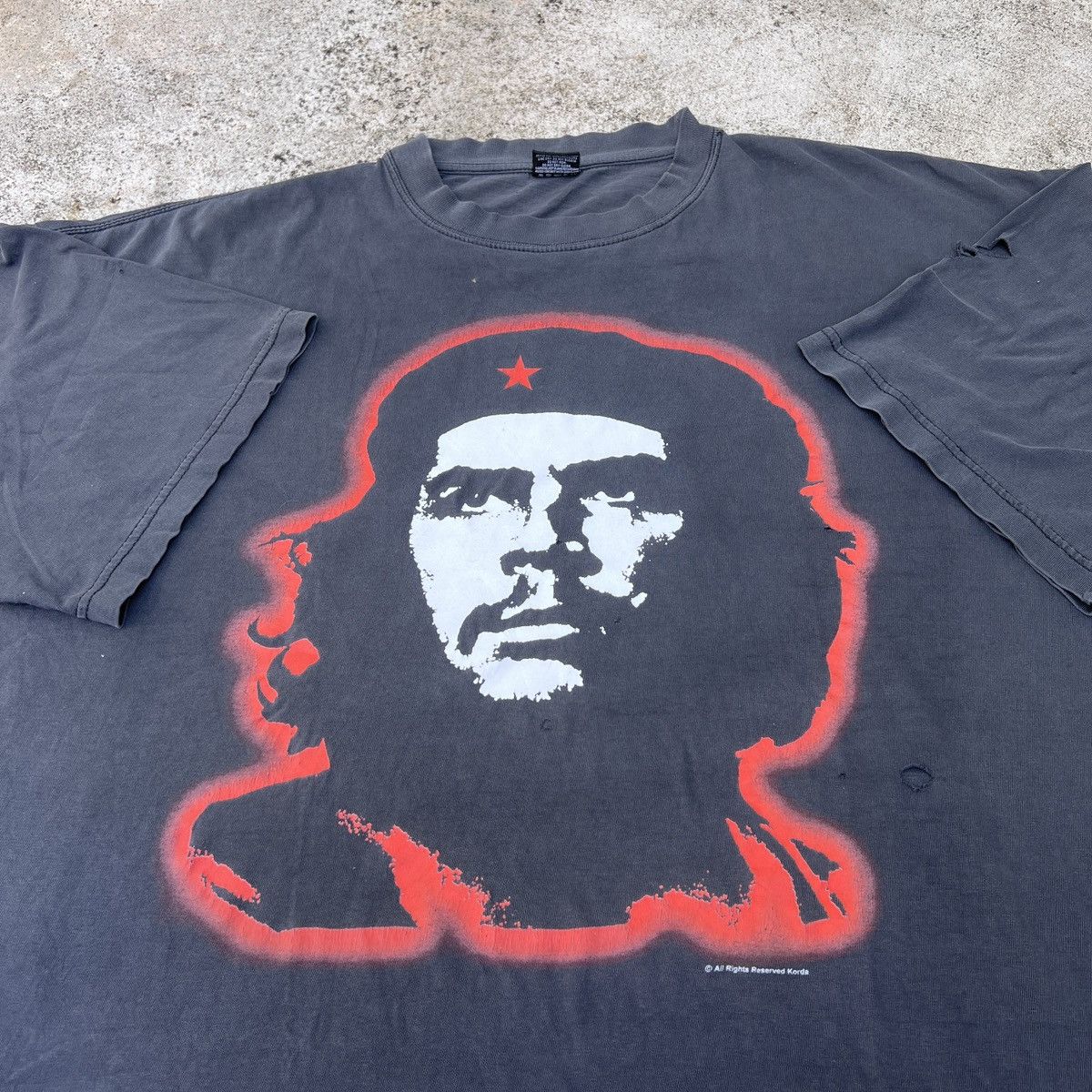 Rage Against The Machine Vintage Y2K Che Guevara 4XL Thrashed Faded Oversized Size US XXL / EU 58 / 5 - 4 Thumbnail