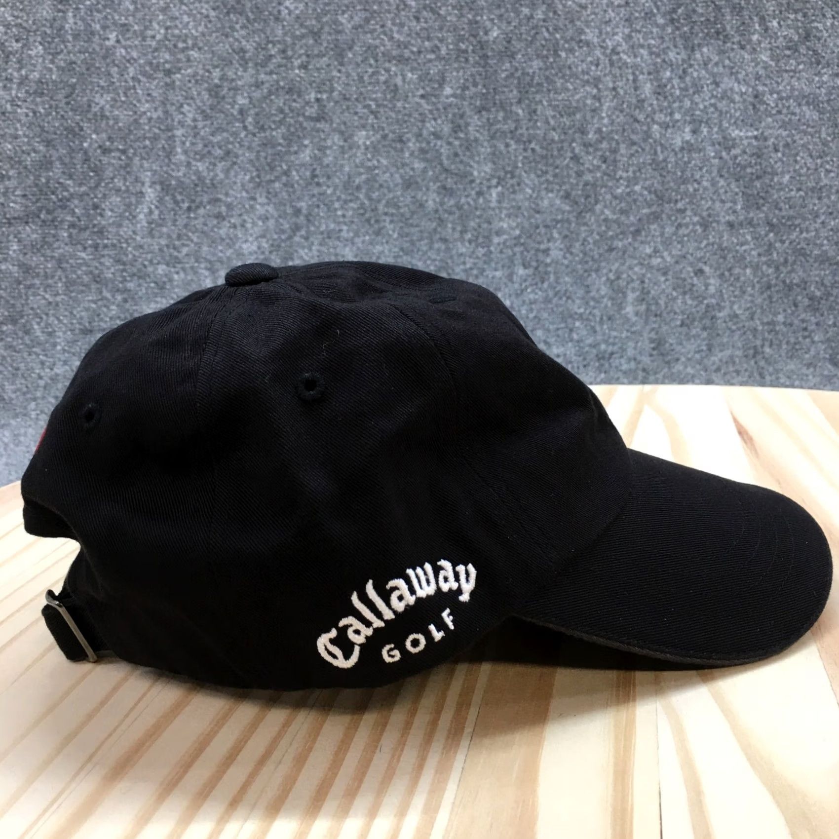 Callaway Callaway Hat Mens One Size Black Golf Baseball Adjustable Curved Brim Embroidered Logo Size ONE SIZE - 5 Thumbnail