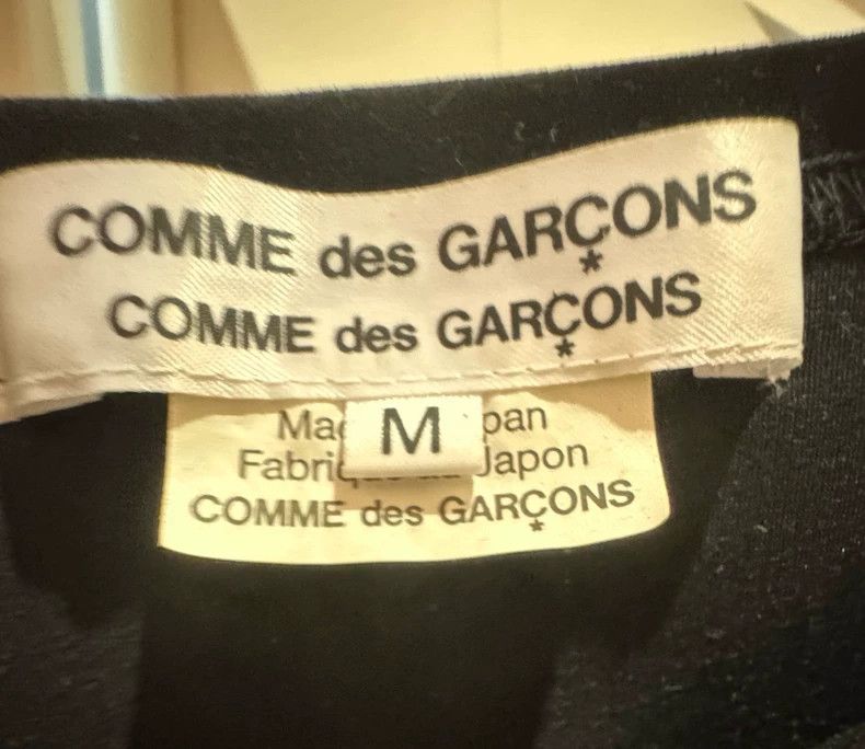 Comme des Garcons Comme Des Garcons Black bubble sleeve short sleeved shirt Size M / US 6-8 / IT 42-44 - 2 Thumbnail