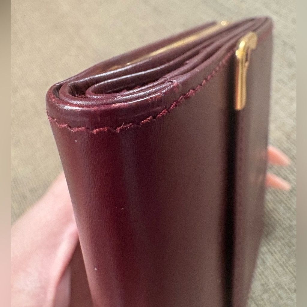 Cartier Cartier Tri-fold Leather Wallet Size ONE SIZE - 6 Thumbnail