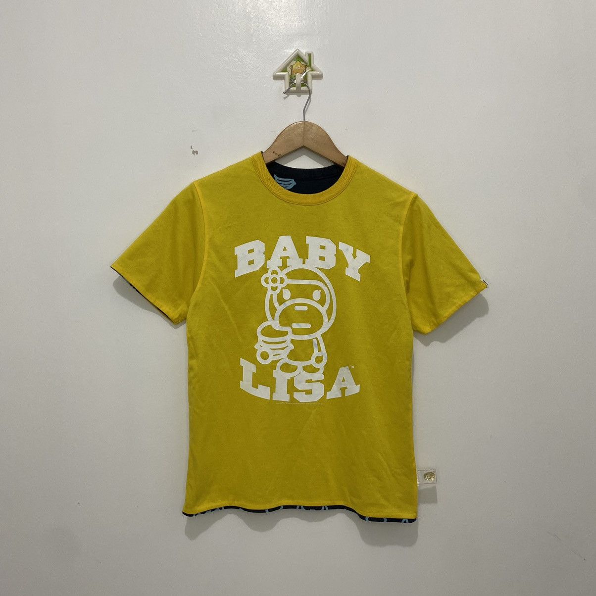 ♡ BIG BABY LISA TEE BAPE Women's Crystal Stone Big Baby Lisa Tee Black - SS25 - US