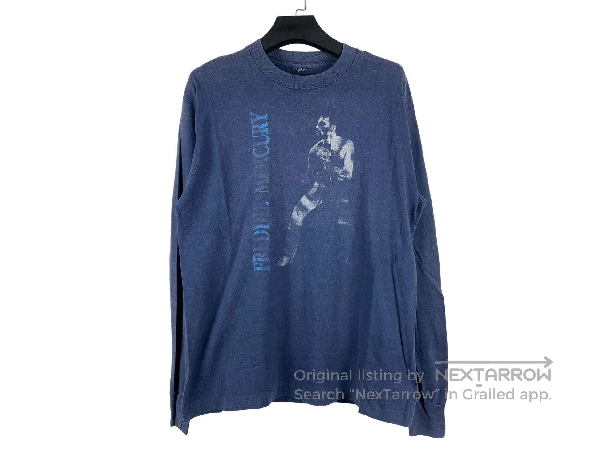 Vintage vintage Queen Band Singer Retro Long Sleeve Size US S / EU 44-46 / 1 - 1 Thumbnail