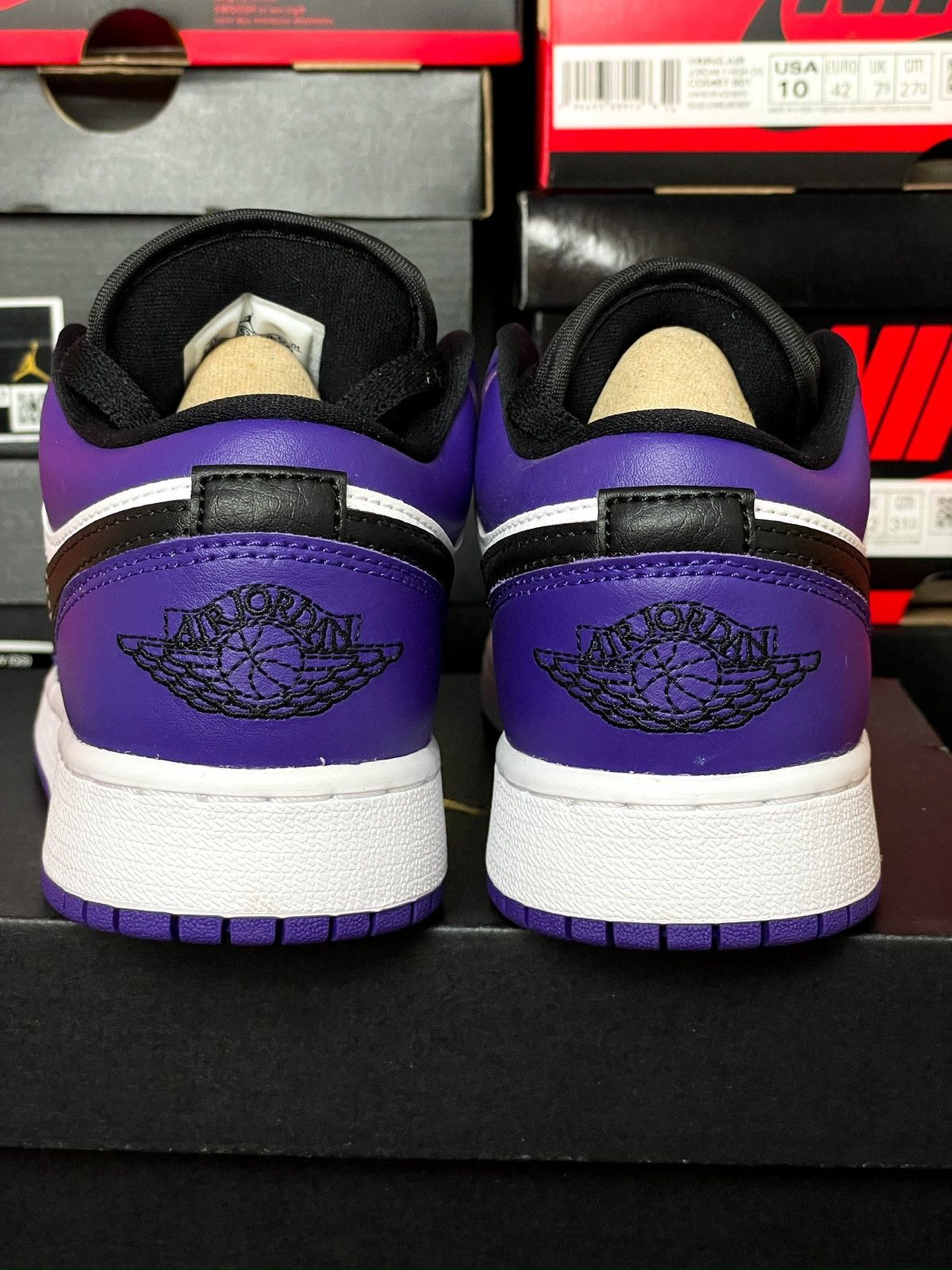 Jordan Brand Jordan 1 Low 'Court Purple' Size US 5.5 / IT 35.5 - 3 Thumbnail