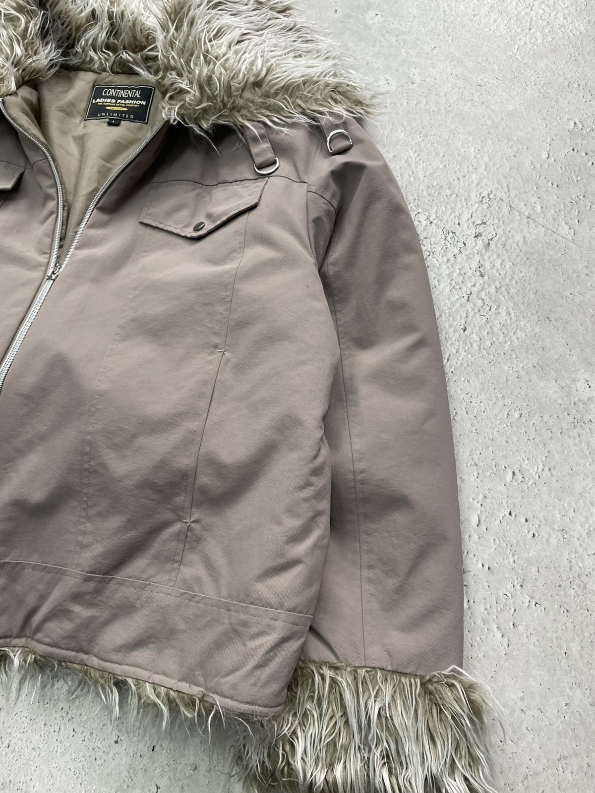 Hysteric Glamour Rare Japan Fur collar y2k if six was nine cropped jacket Size US L / EU 52-54 / 3 - 4 Thumbnail