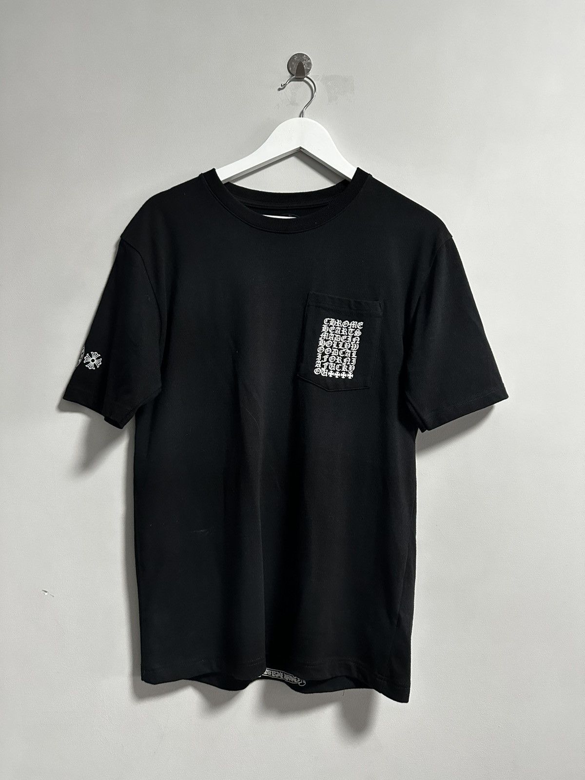 Chrome Hearts Multi Logo T-shirt Black Tシャツ ブラック Buy Chrome Hearts Multi Logo T-Shirt 'Black' - 1383