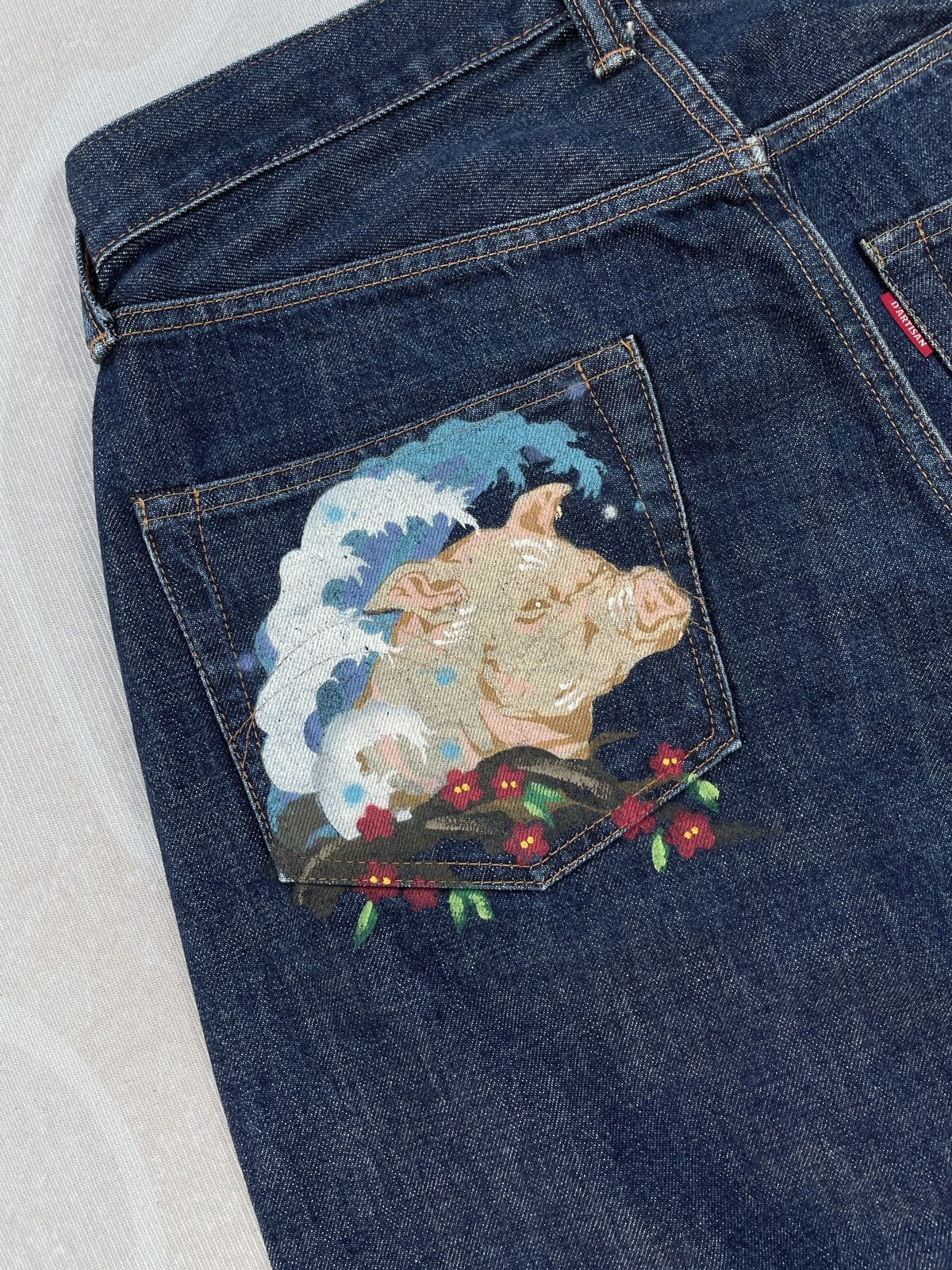 Studio D'Artisan Studio D’Artisan Selvedge Jeans (P49) Size US 31 - 11 Thumbnail