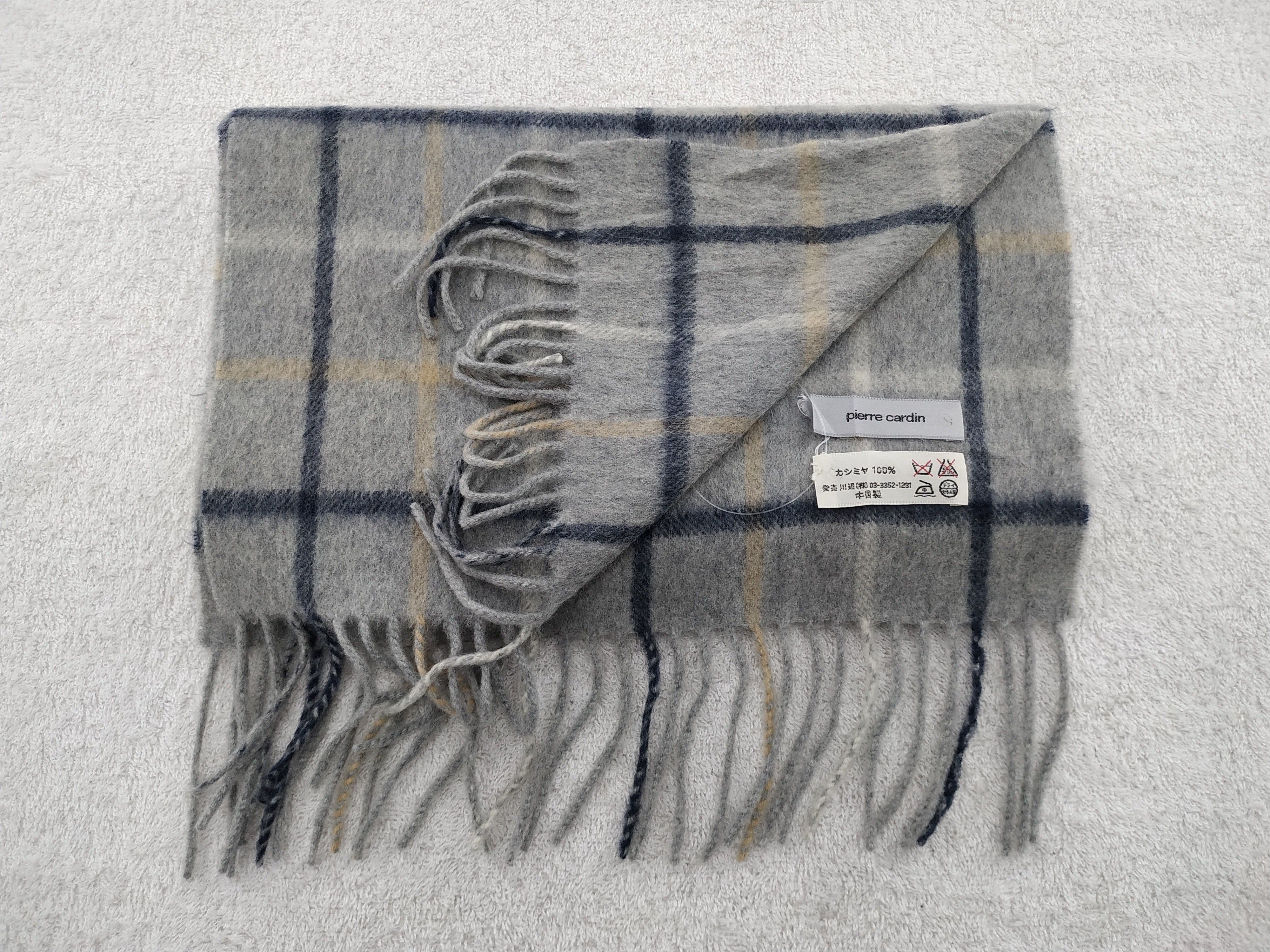 Pierre Cardin Vintage Pierre Cardin Scarf/Muffler/Neckwear MF330 Size ONE SIZE - 4 Thumbnail
