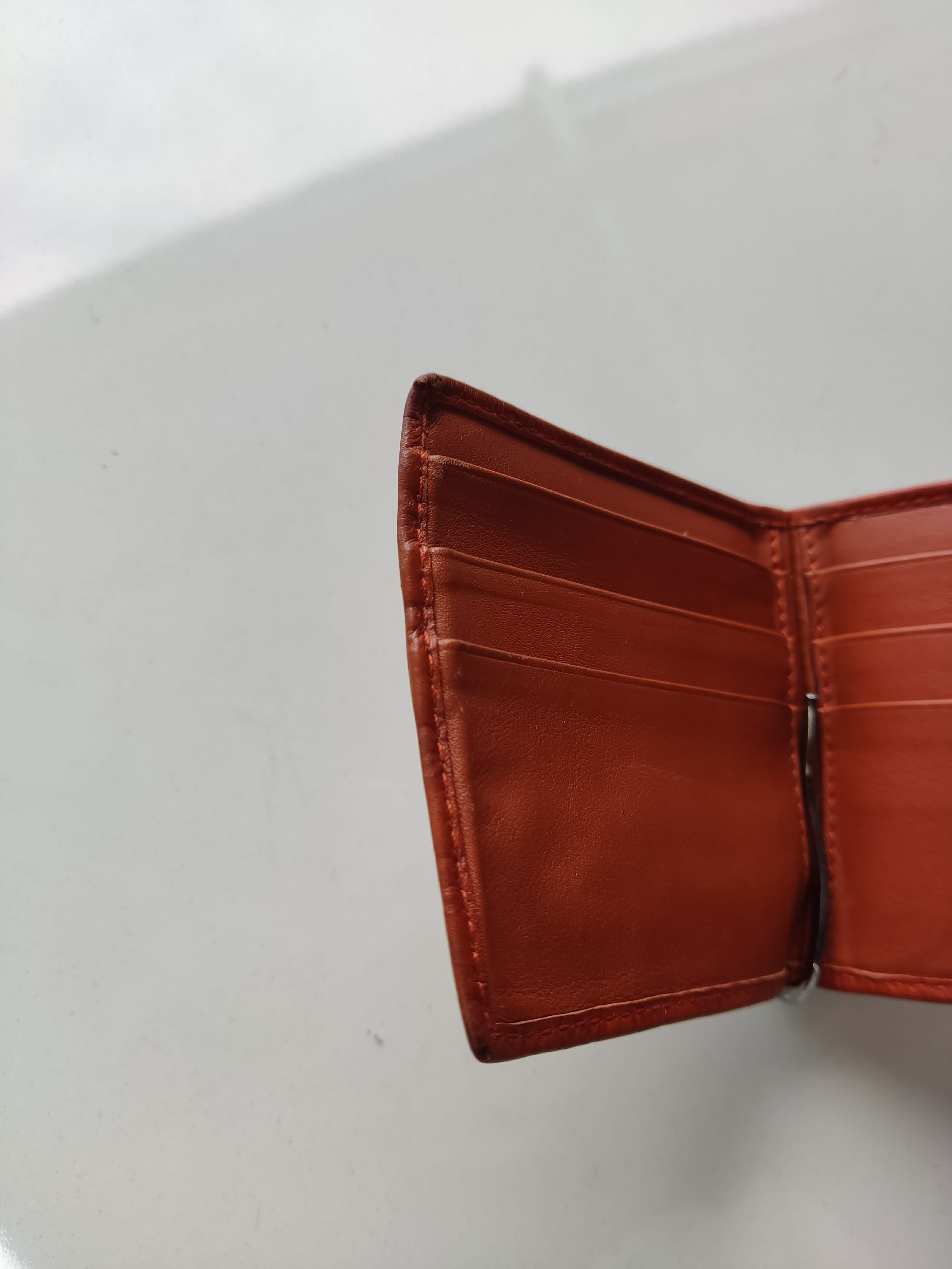 Gucci GUCCI Orange Guccissima Leather Bi-Fold Wallet Size ONE SIZE - 9 Thumbnail