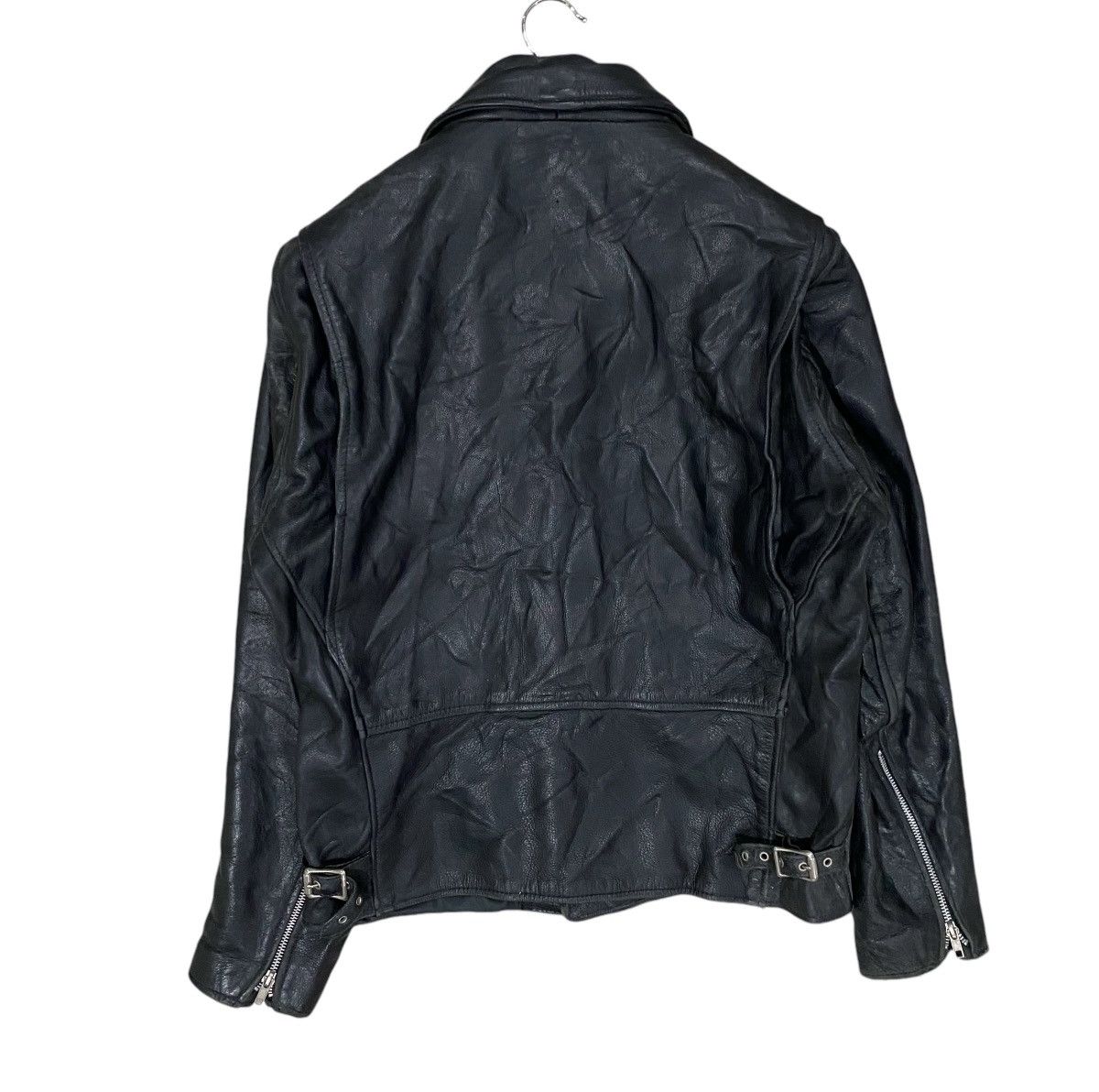 Branded Leather 🔥VINTAGE BRANDED GARMENTS CAFE RACER LEATHER JACKET Size US S / EU 44-46 / 1 - 7 Thumbnail