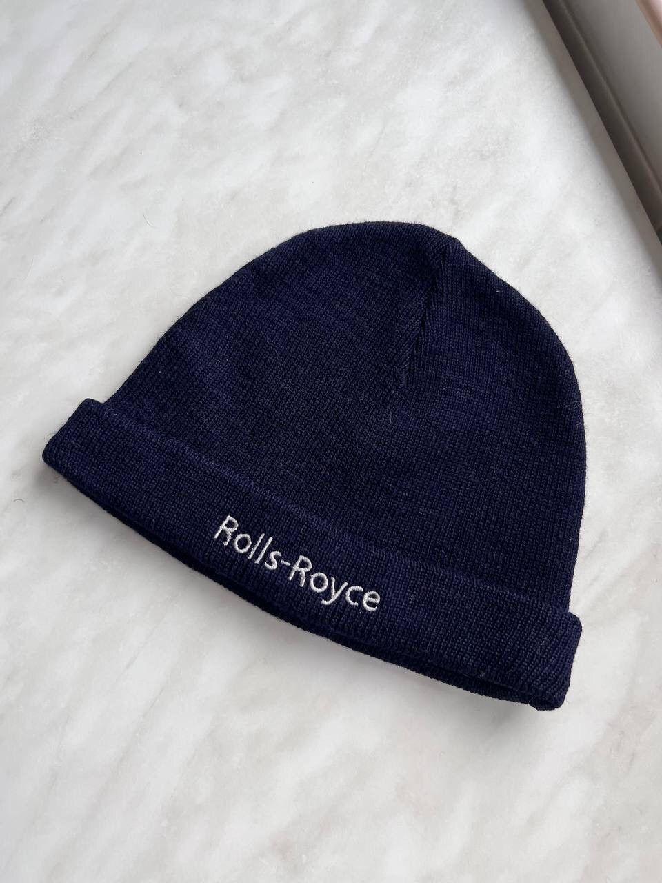 Other RARE 90s ROLLS ROYCE MOTOR CARS VINTAGE WOOL BEANIE HAT 1990 Size ONE SIZE - 2 Thumbnail