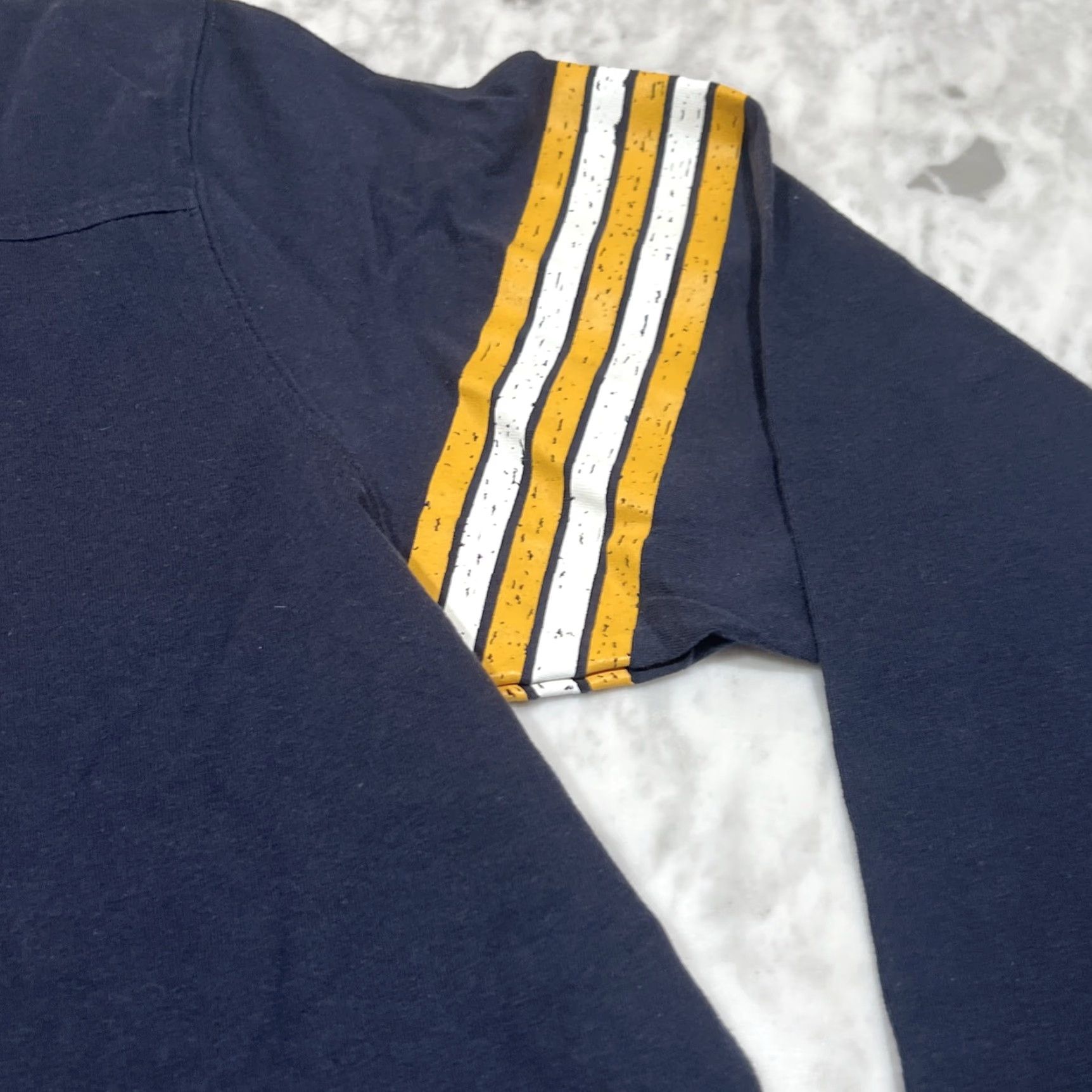 Champion Champion Jersey T Shirt Men Large Long Sleeve 19 Graphics Navy Blue Cotton Size US L / EU 52-54 / 3 - 6 Thumbnail