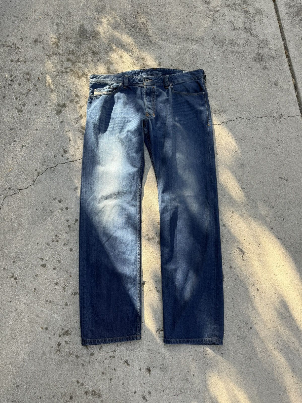 Diesel Y2K Diesel Safado Regular Straight Jeans Button Fly Denim Size US 38 / EU 54 - 1 Thumbnail