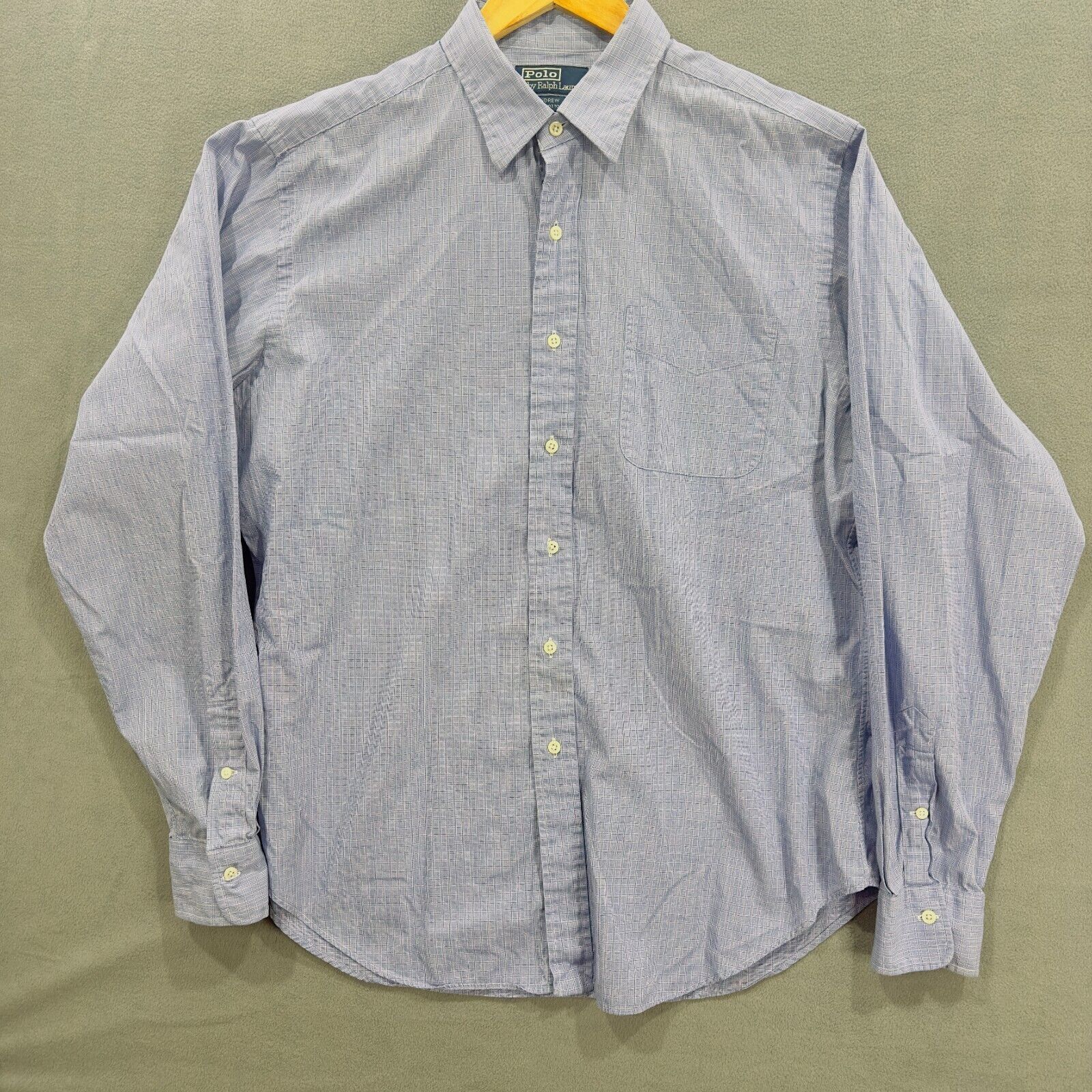 Ralph Lauren Polo Ralph Lauren Dress Shirt Button Up Mens 16 1/2 36/37 Size US XL / EU 56 / 4 - 2 Thumbnail