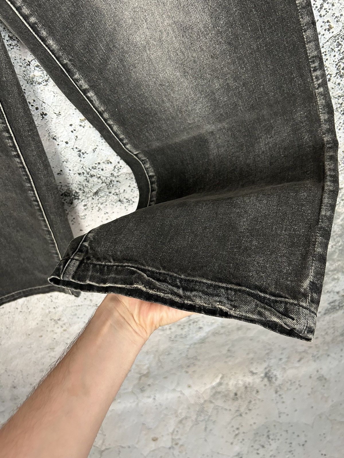 Jaded London Jaded London Colossus Fit Black Distressed Denim Jeans Rare Size US 30 / EU 46 - 6 Thumbnail