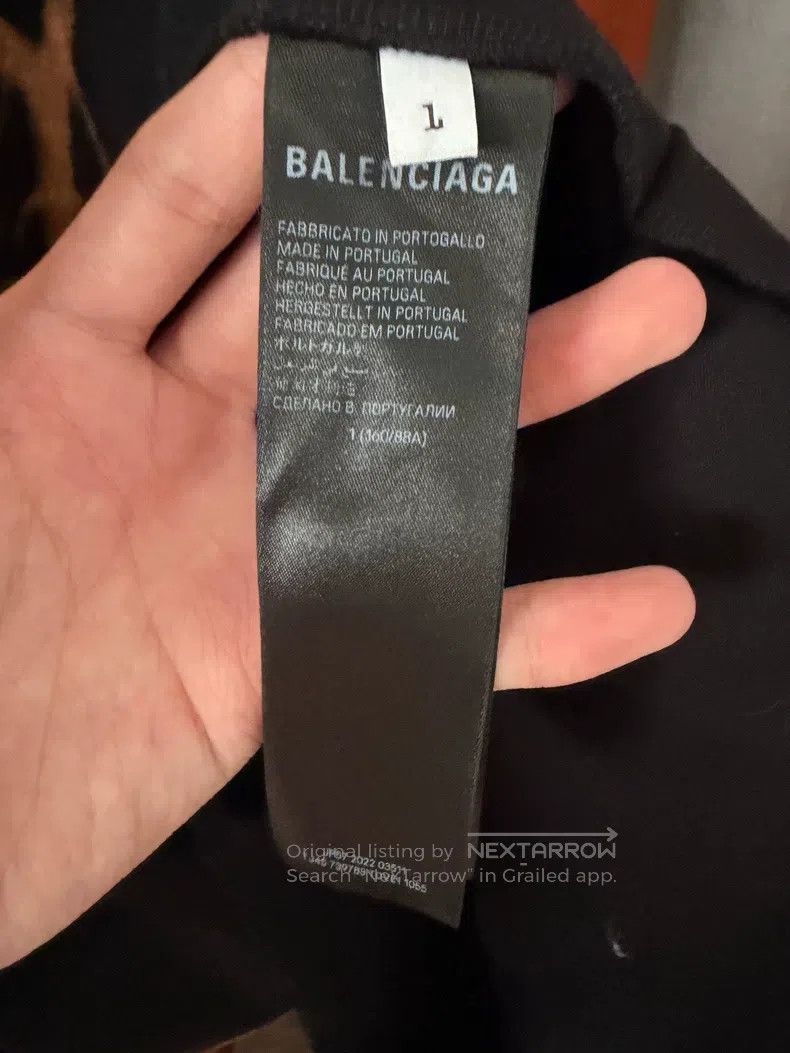 Balenciaga Balenciaga Sanskrit Long Sleeve Size US S / EU 44-46 / 1 - 4 Thumbnail