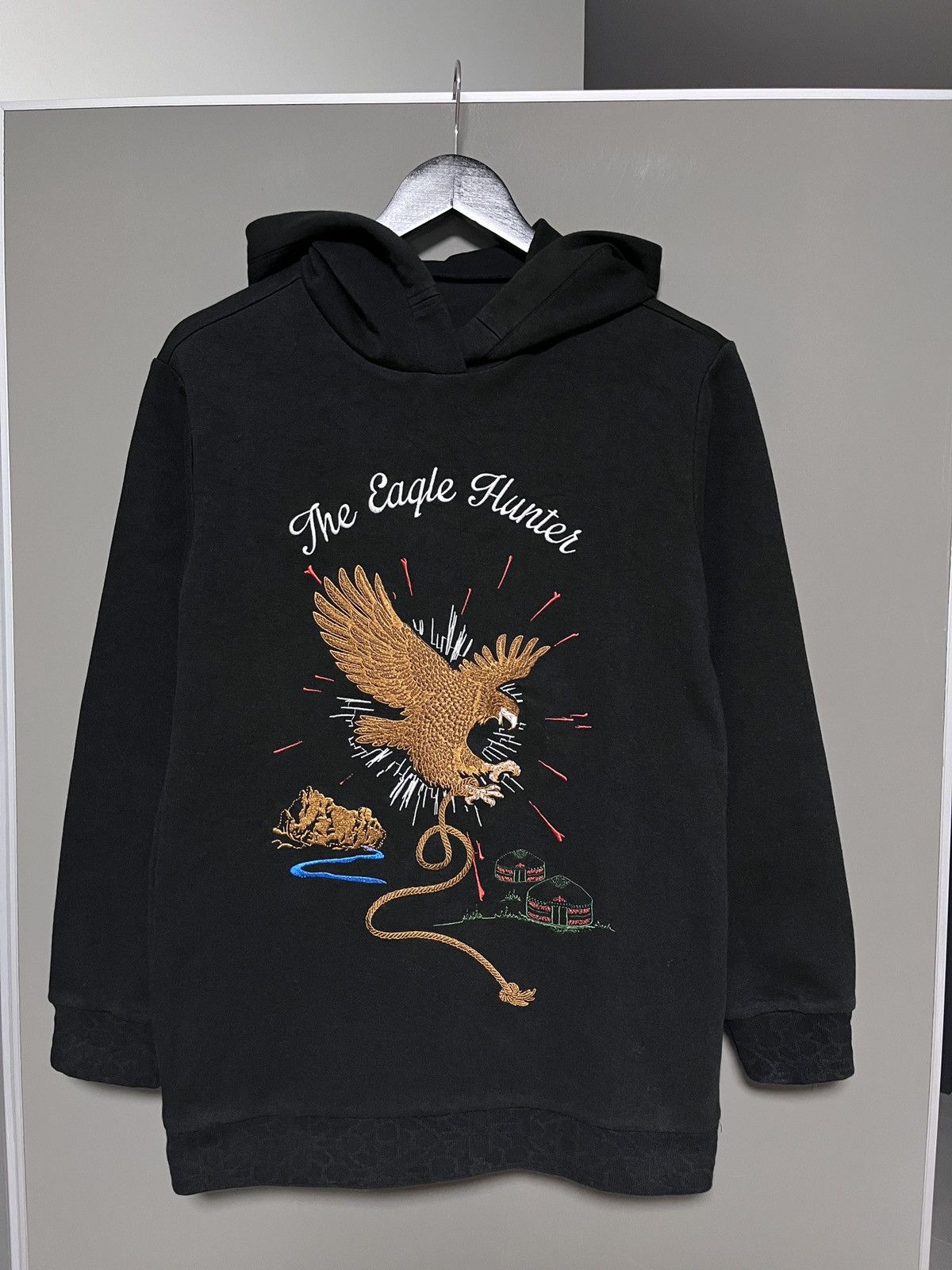 Les Benjamins Les Benjamins Sukajan US Army Vietnam Embroidery Hoodie Size US S / EU 44-46 / 1 - 1 Thumbnail