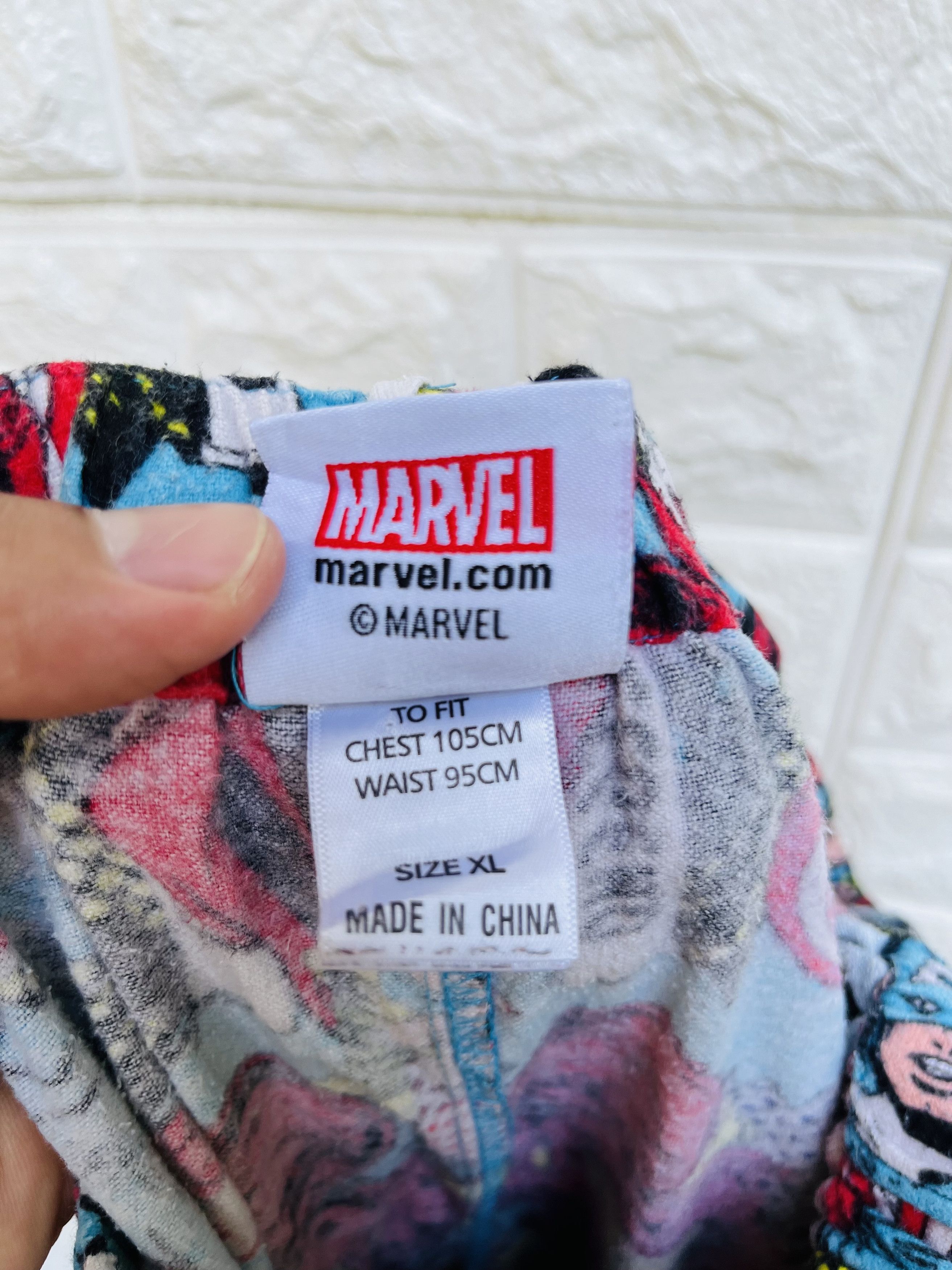 Japanese Brand × Marvel Comics × Vintage Vintage Marvel Comics Pajama Japanese Designer Fashion Style Size US 34 / EU 50 - 11 Thumbnail