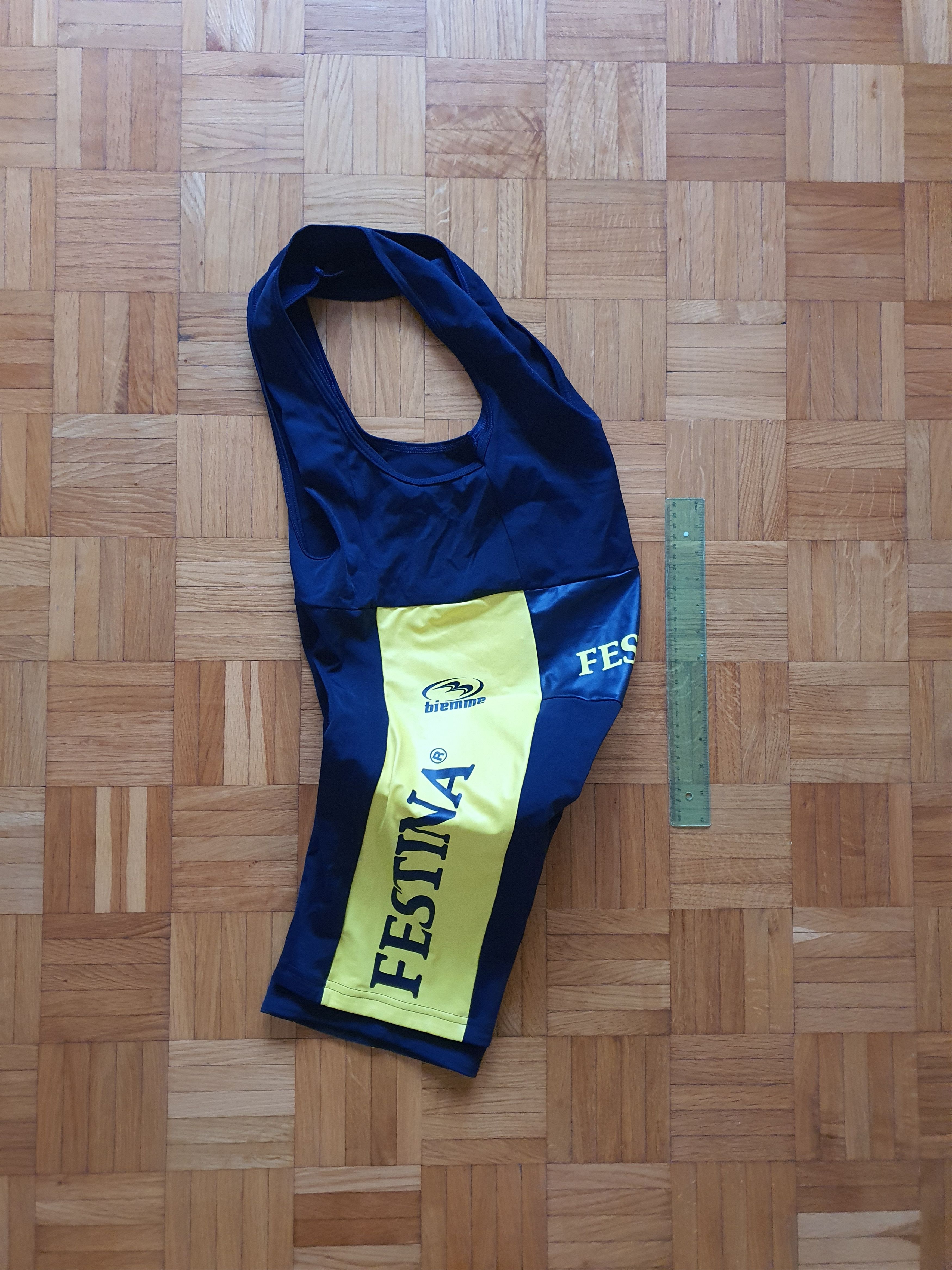 Bicycle BIEMME x FESTINA - Vintage Road Cycling Bibs Bib Shorts Size US 36 / EU 52 - 7 Thumbnail