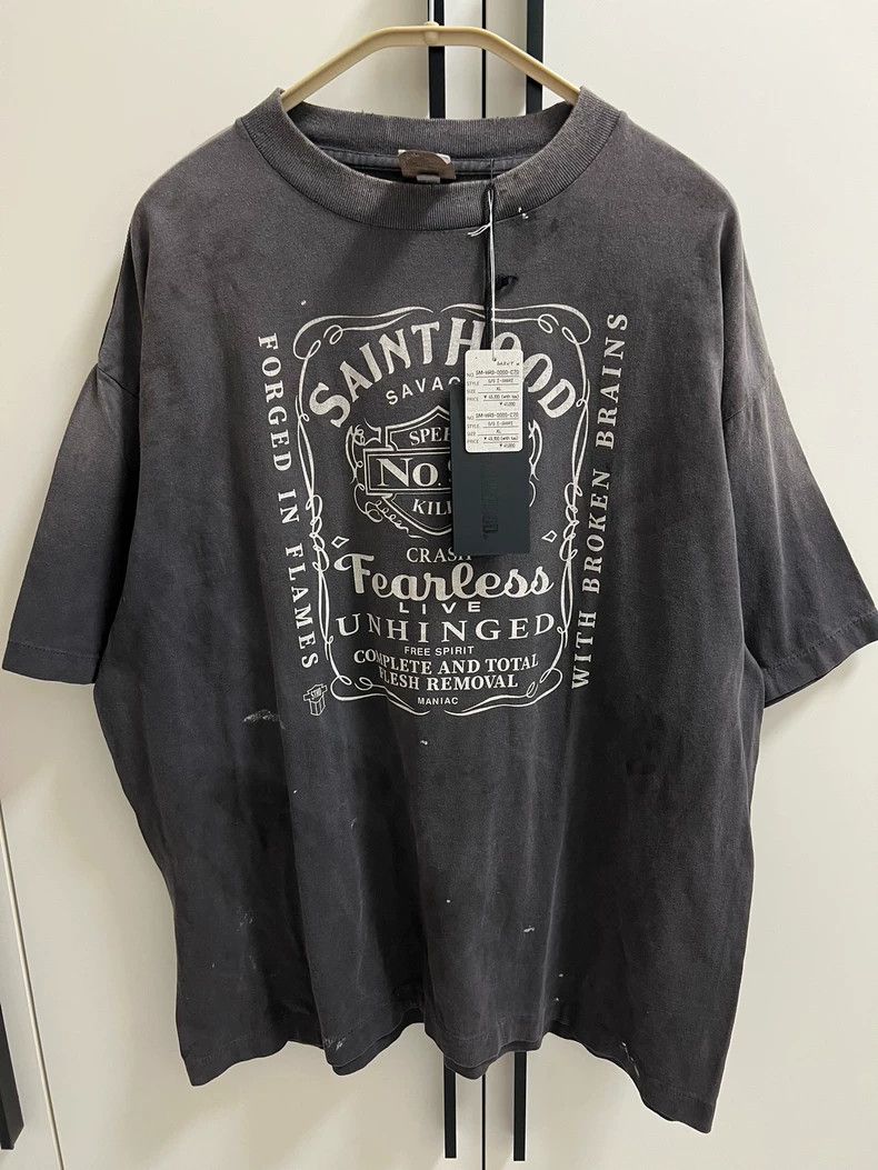 Neighborhood Saint Mxxxxxx x Neighborhood STHD SS Tee - dmc Size US XL / EU 56 / 4 - 1 Thumbnail