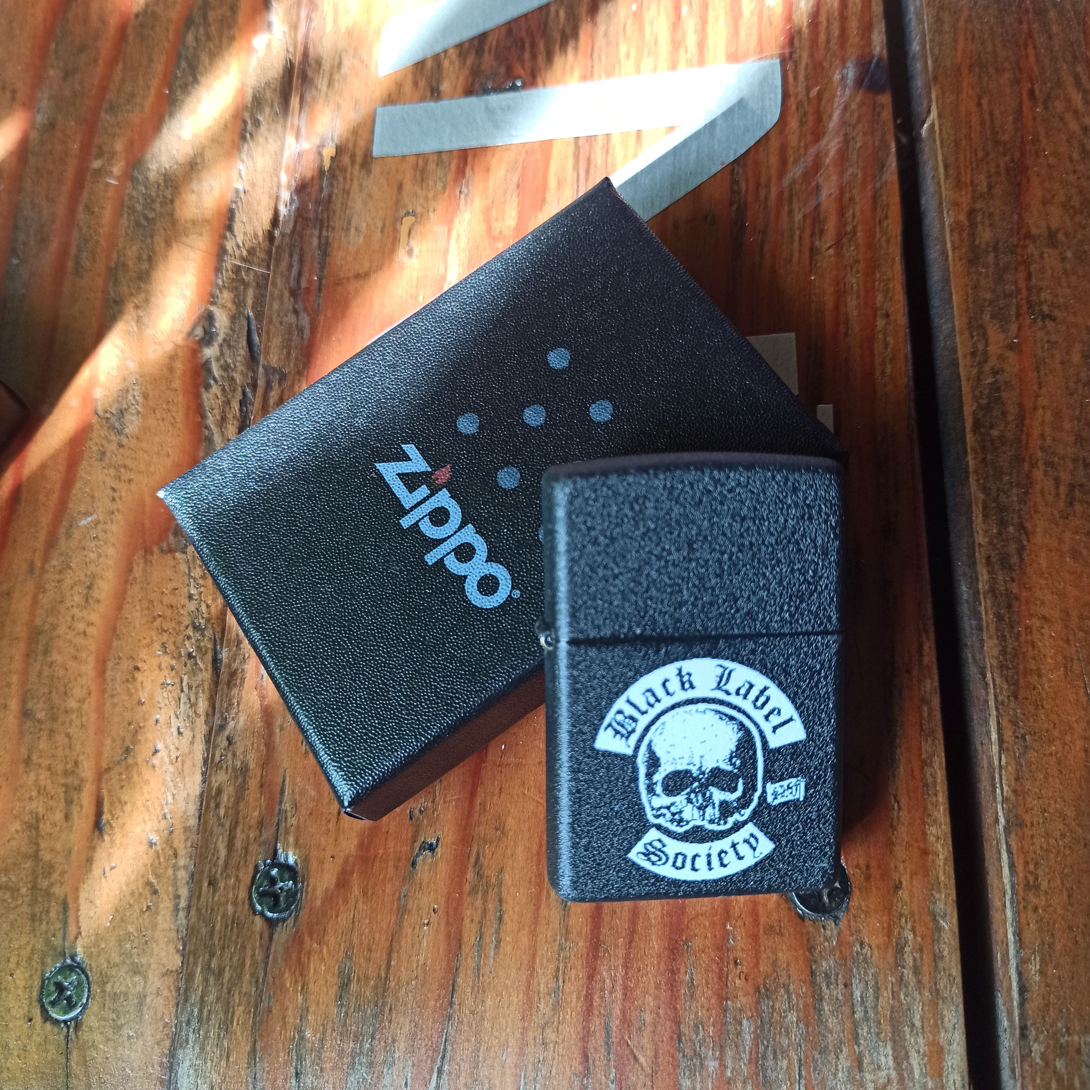 Zippo Black Label Society Zippo Lighter Size ONE SIZE - 1 Thumbnail