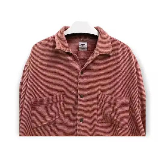Vintage Vintage Turbine Striped design Flannel Shirt 👕 Size US XL / EU 56 / 4 - 2 Thumbnail