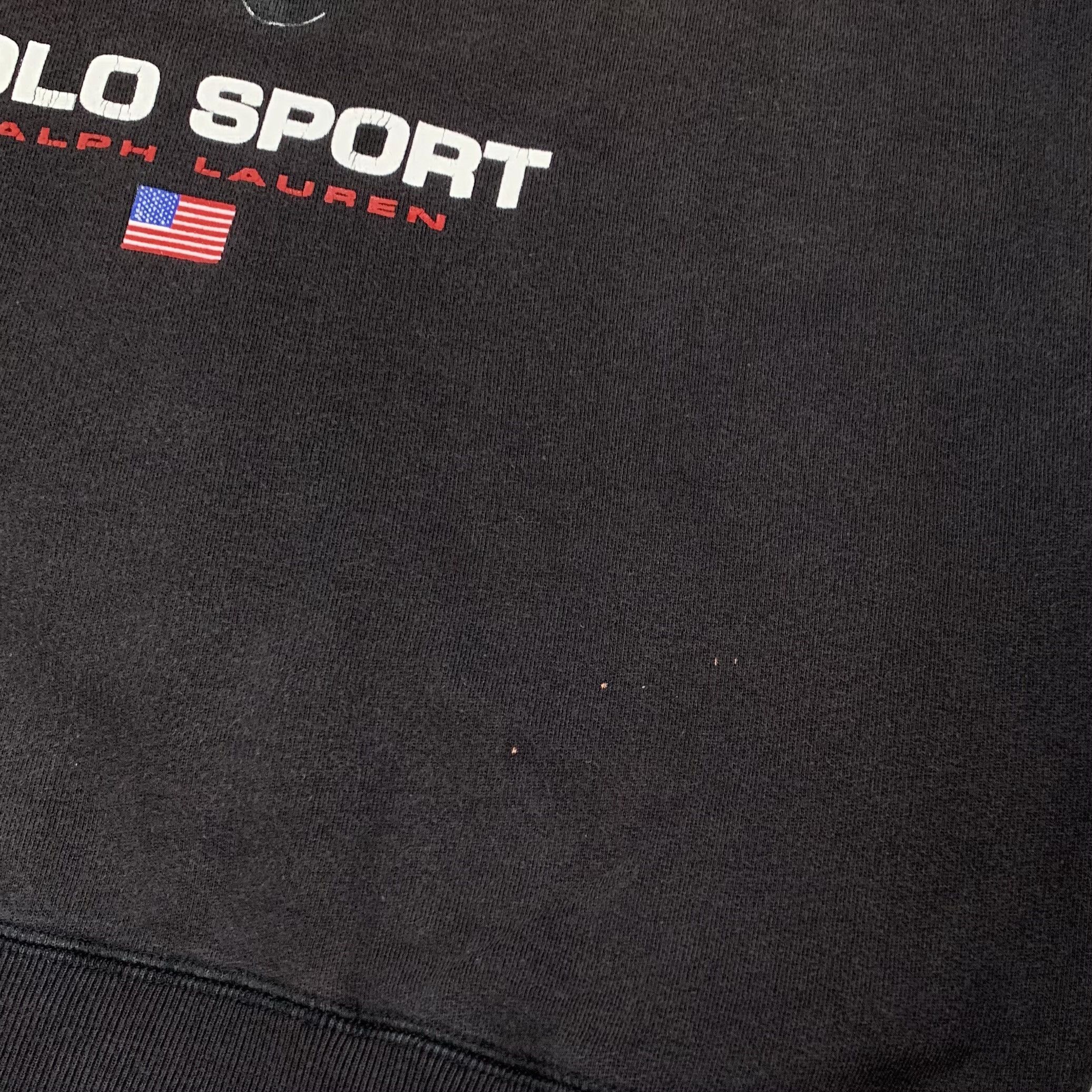 Polo Ralph Lauren Vintage Polo Bear Polo Sport Ralph Lauren Hoodie Size US L / EU 52-54 / 3 - 3 Thumbnail