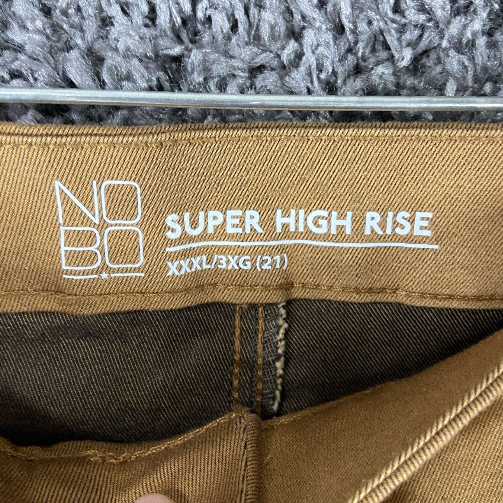 Gap VINTAGE? No, it's Gap No Boundaries Super High Rise Jegging No Gap Waistband Curvy Women's 3XL Brown Jeans Size 40" / US 18 - 5 Thumbnail